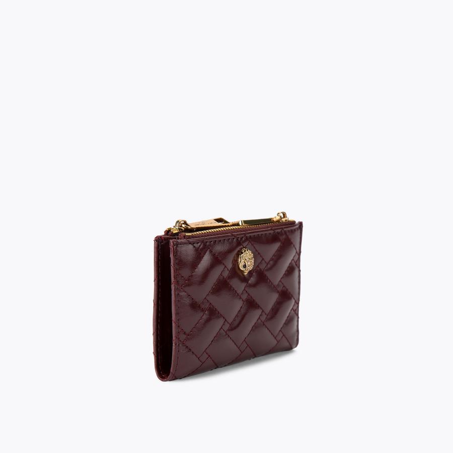 MINI PURSE KENSINGTON Wine Patent Purse by KURT GEIGER LONDON