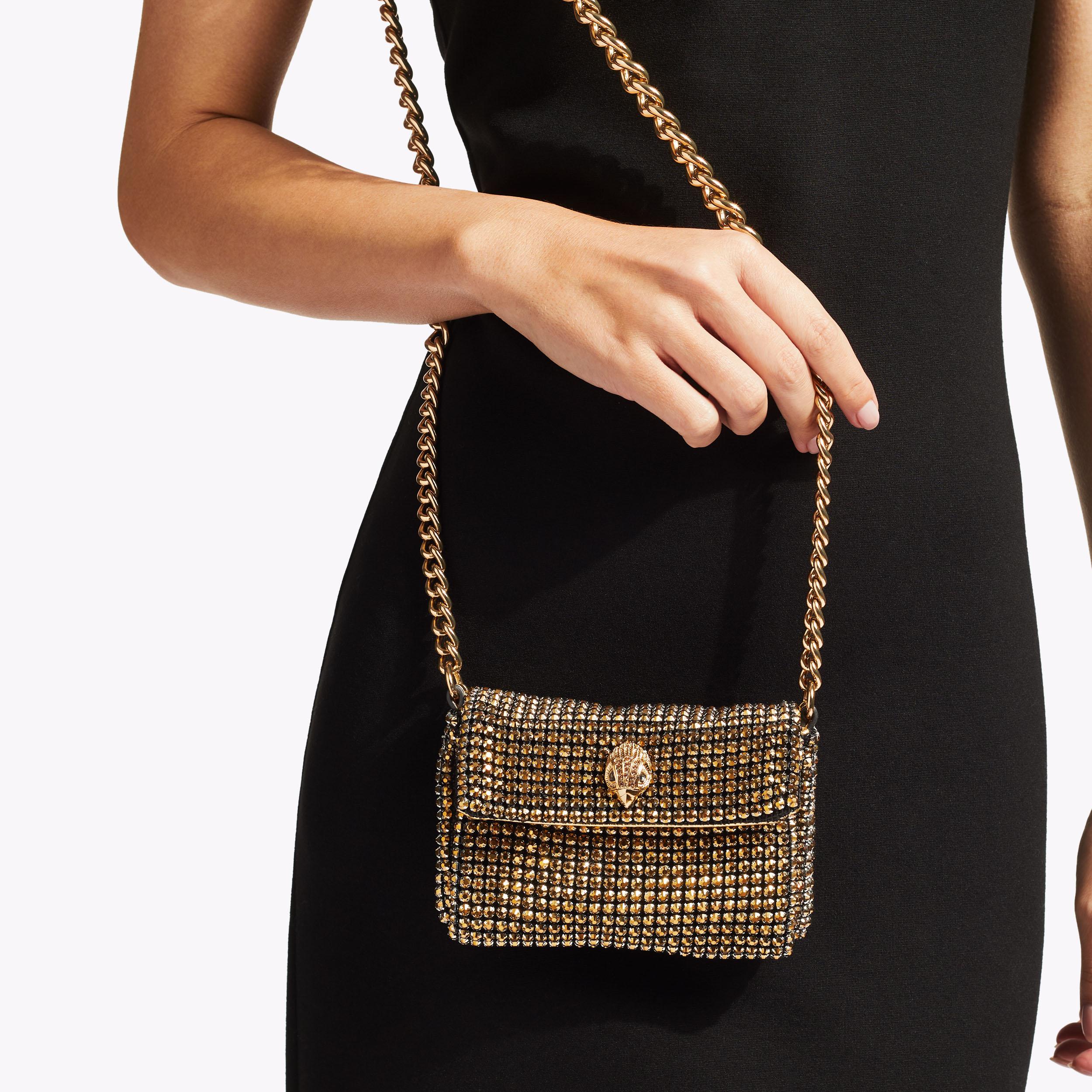 国内で当店のみ Uustudio - Crystal Chain Crossbody Mini Bag 国内で当店のみ Uustudio - Crystal Chain Crossbody Mini Bag