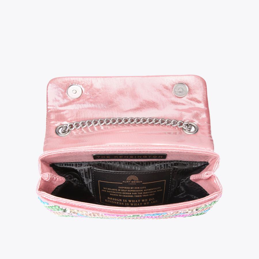 バッグ Diemm bag pink Terry The Mini Duffel Bag | Mane by Jen Atkin