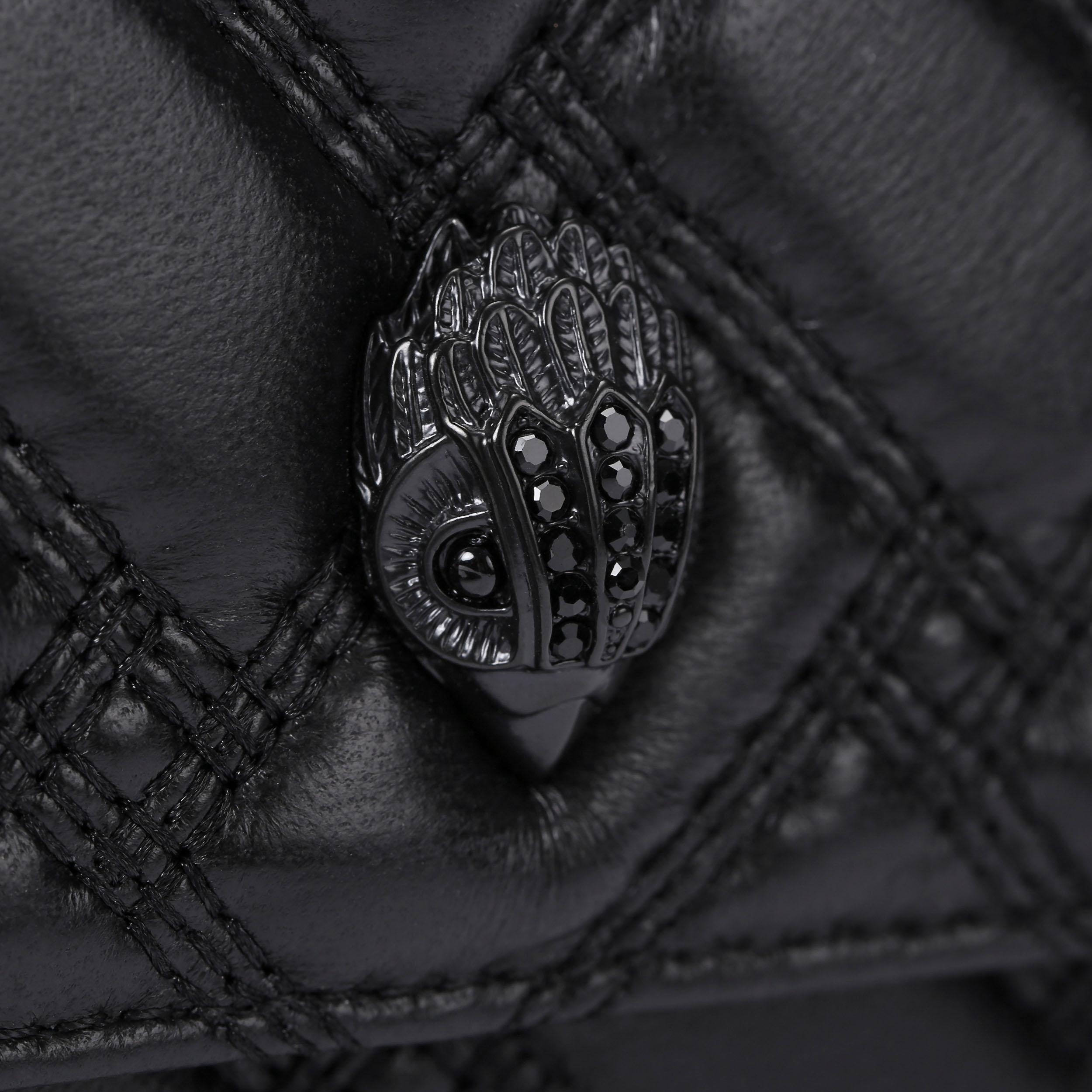 レア  BLACK SIGN SOLID BRASS WALLET CHAINS Made in Japan Brass Wallet Chain Knitted Handmade Eagle Hook