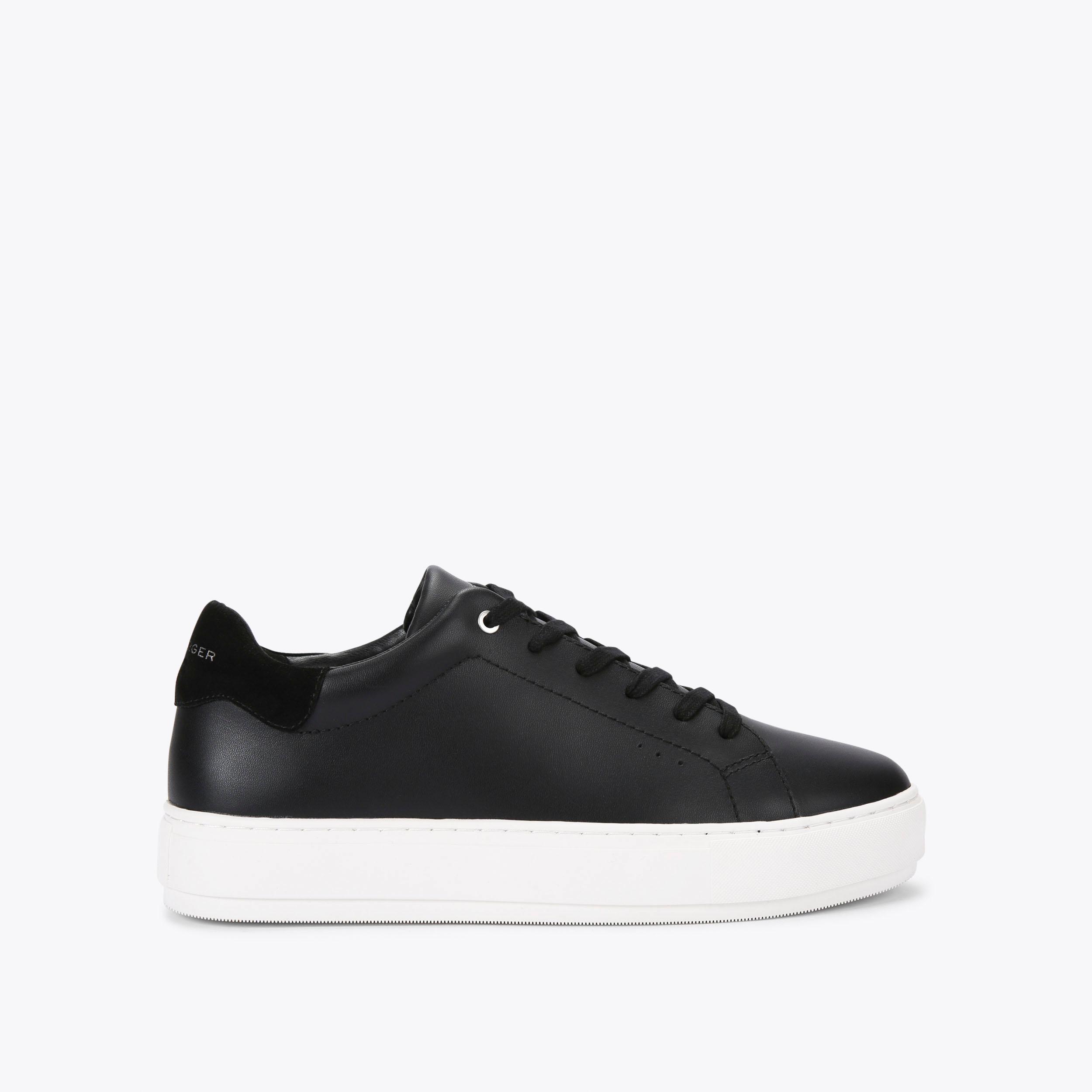 LUARA LANEY OCTAVIA Bronze Leather Sneaker by KURT GEIGER LONDON