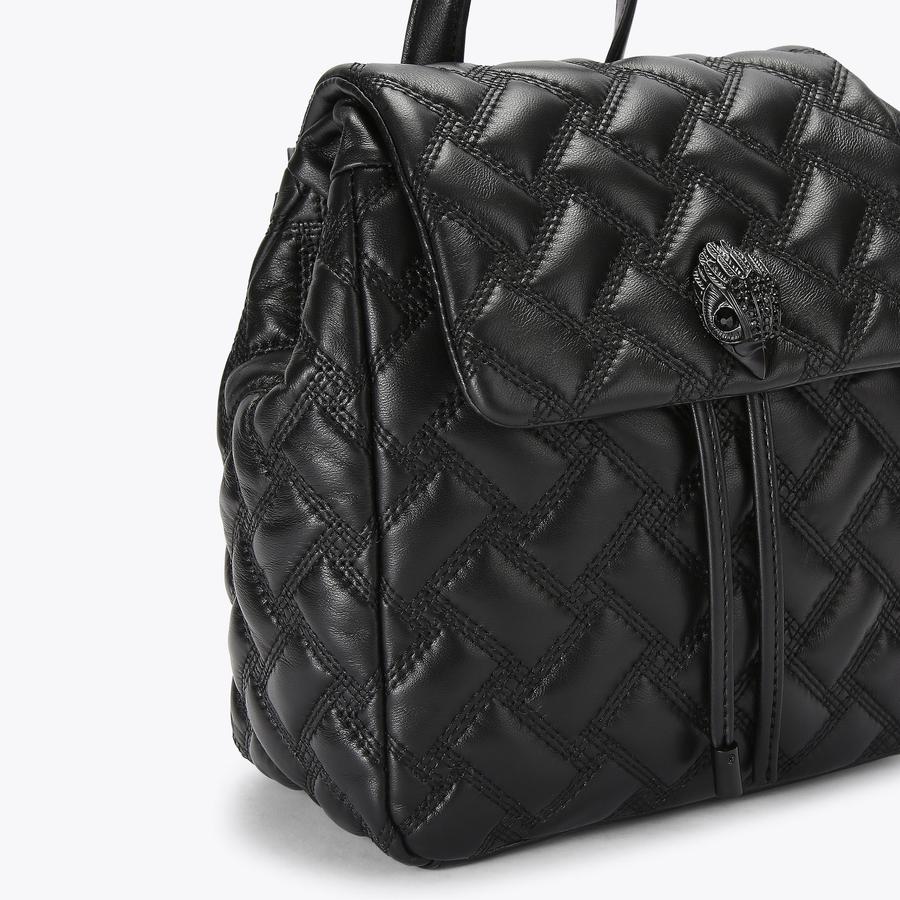 KENSINGTON SM BACKPACK DR Black drench backpack by KURT 