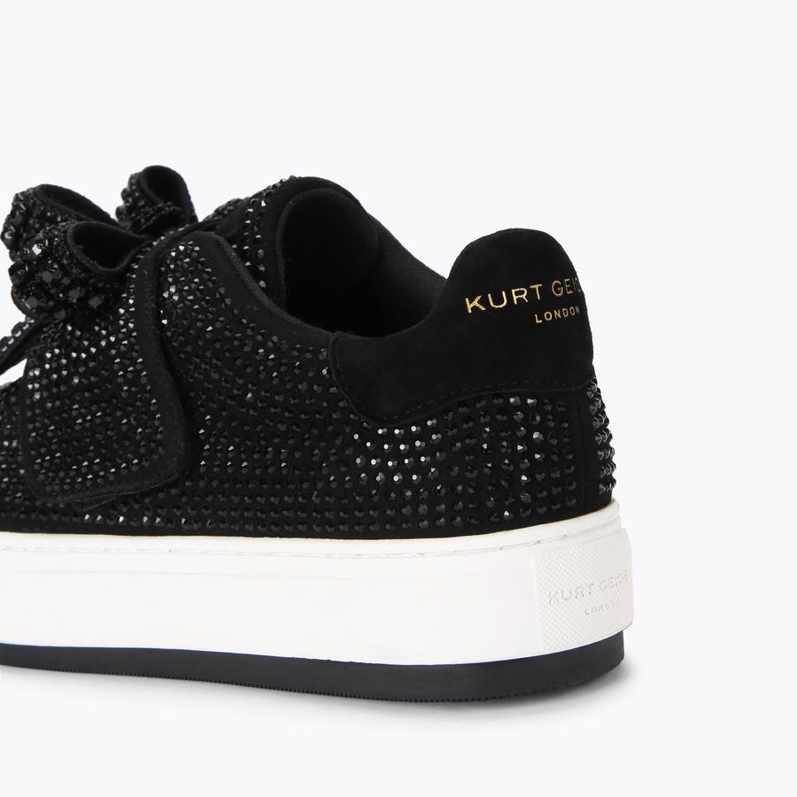 LANEY BOW Crystal Bow Slip On Sneaker by KURT GEIGER LONDON
