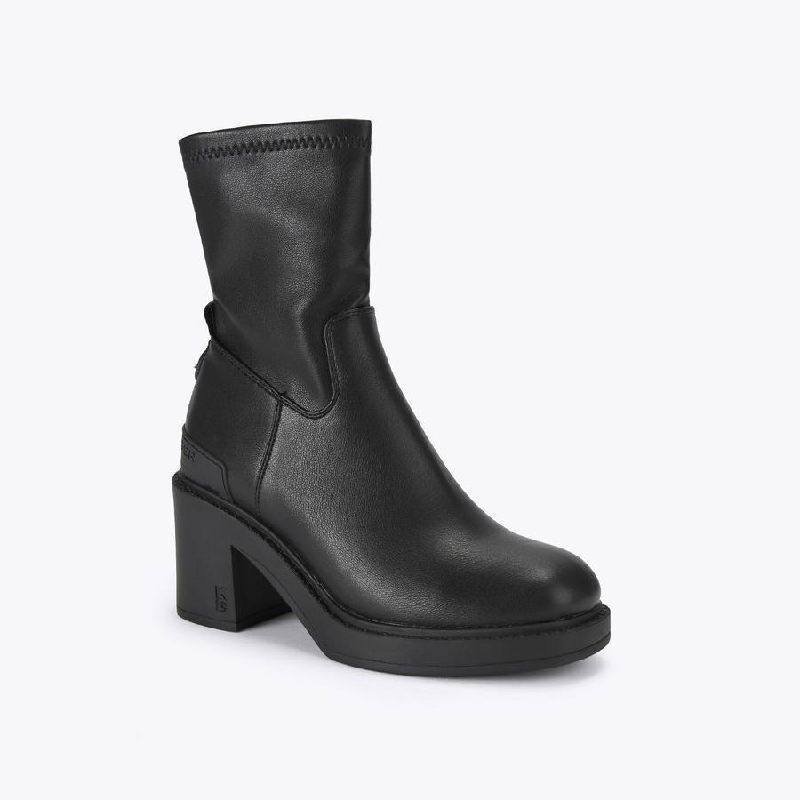 Miss kg platform heeled ankle boots hotsell