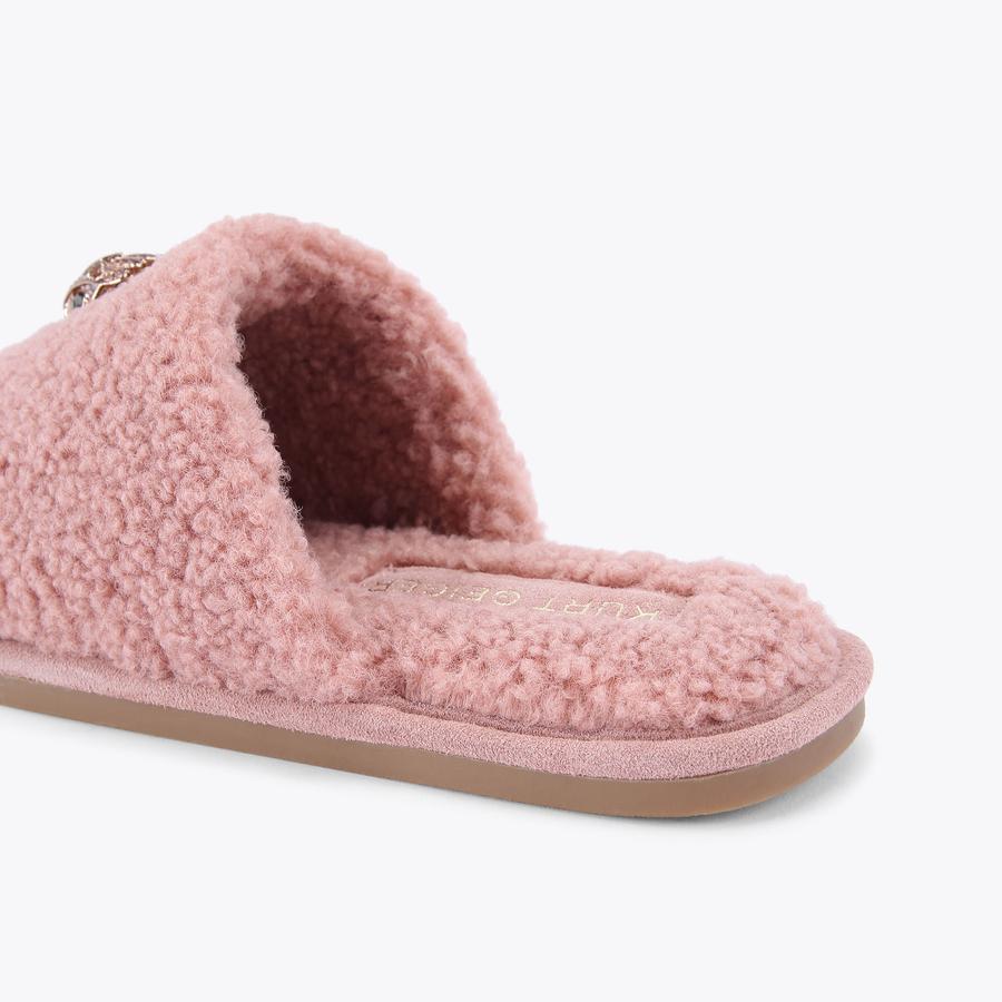 Ladies pink slippers store