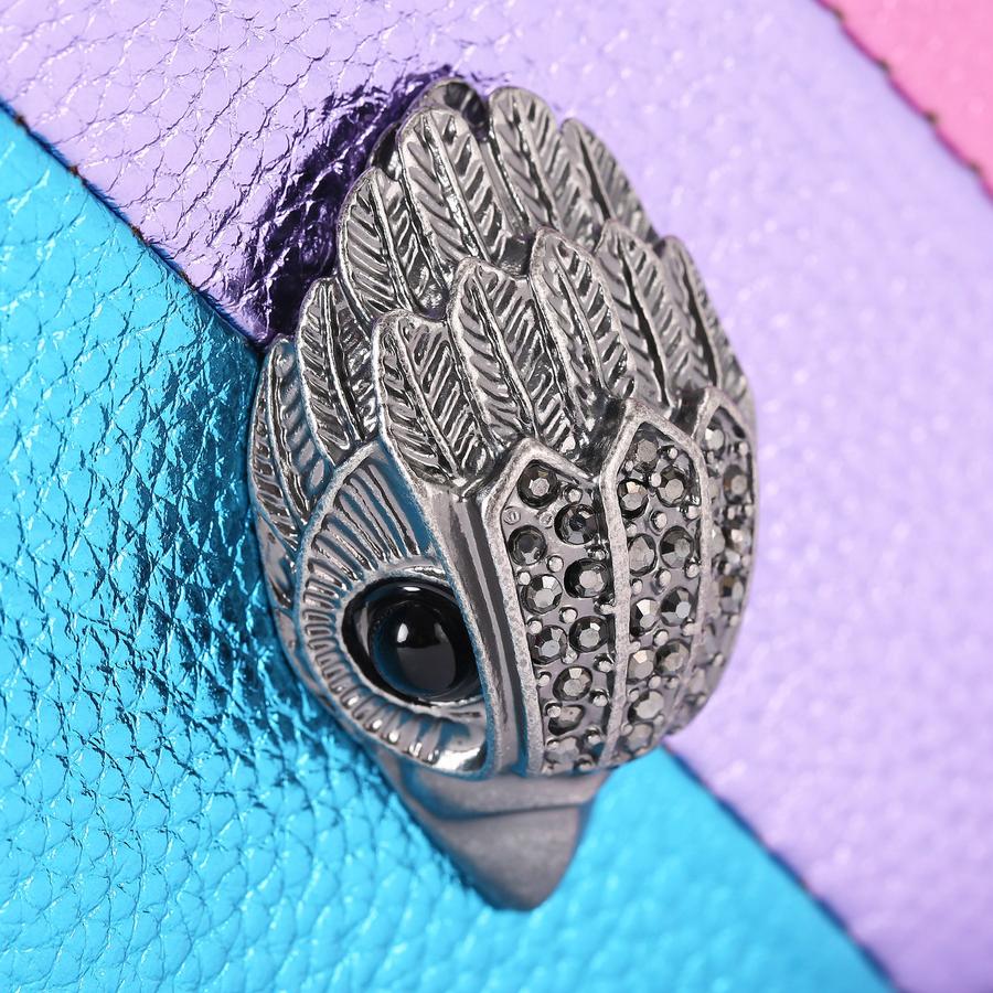KENSINGTON SM CAMERABAG L Pastel Rainbow Stripe Camera Purse by KURT GEIGER LONDON