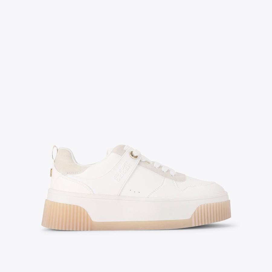 LANDON White Trainers by KG KURT GEIGER