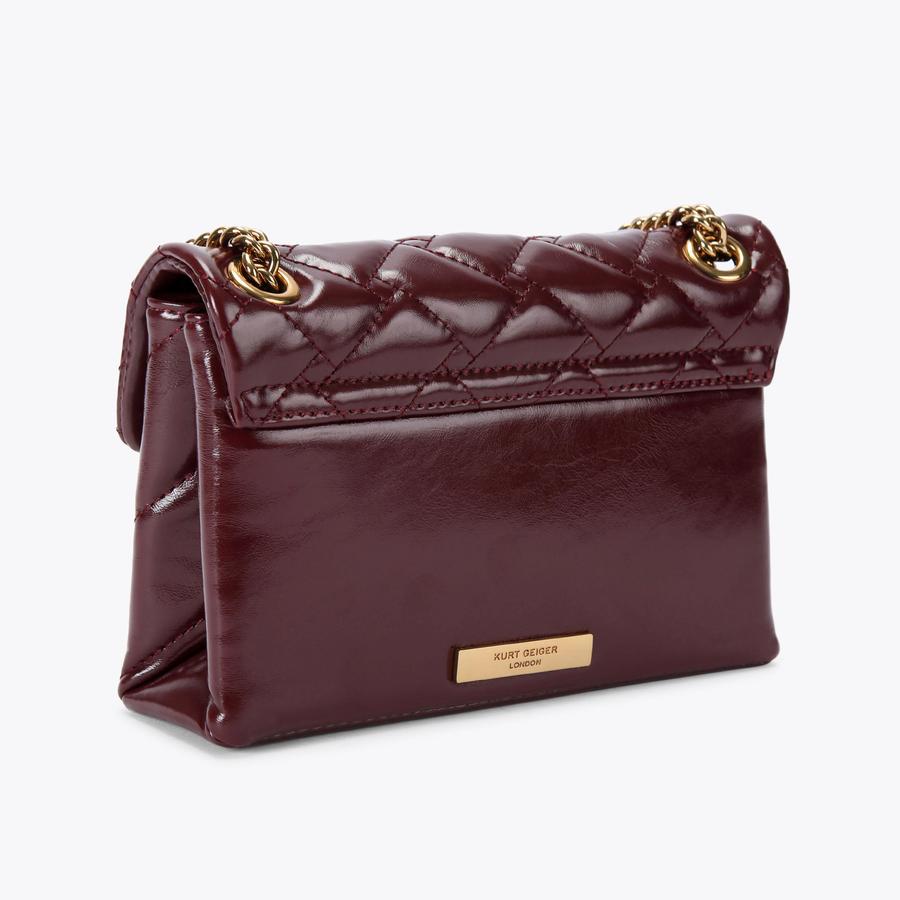 Kurt geiger burgundy bag store