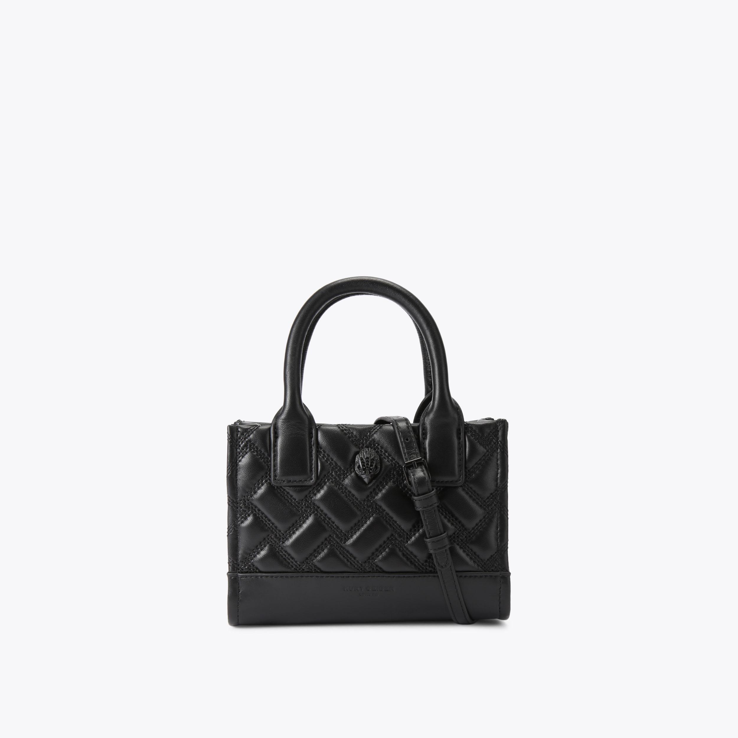 XS KENSINGTON SQ TOTE DR Micro Tote Bag by KURT GEIGER LONDON