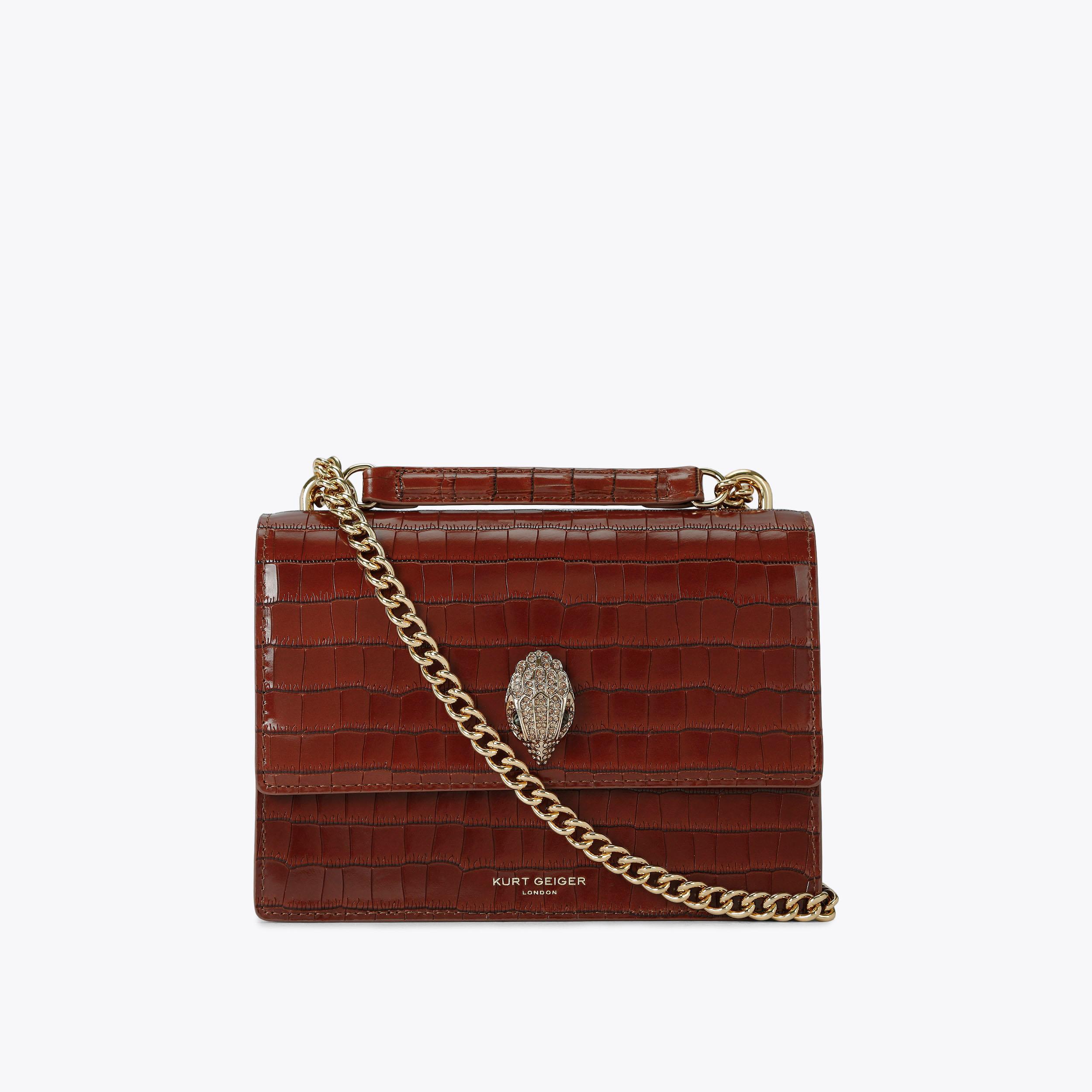 Kurt geiger croc bag clearance