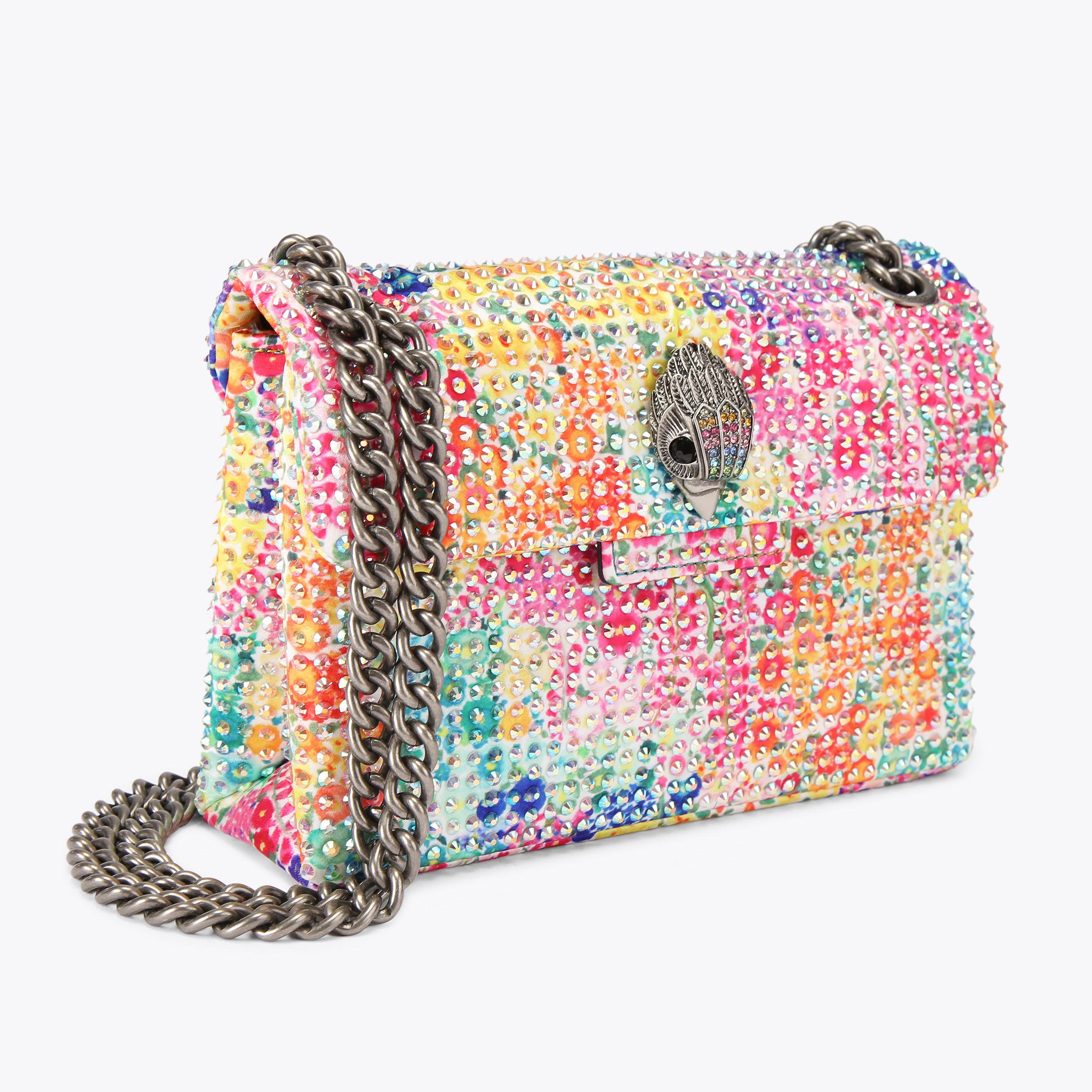 FC FABRIC MINI KENSINGTON Floral Couture Crystal Cross Body Purse by ...