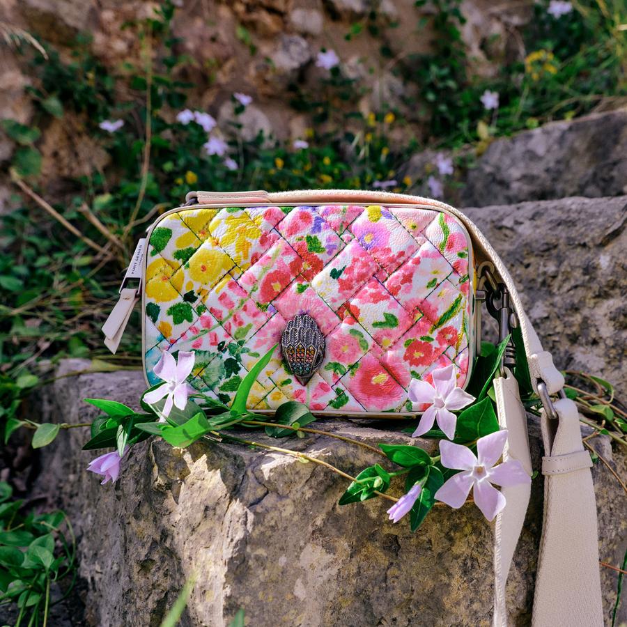 FC KENSINGTON SM CAMERA Floral Cross Body Camera Purse by KURT