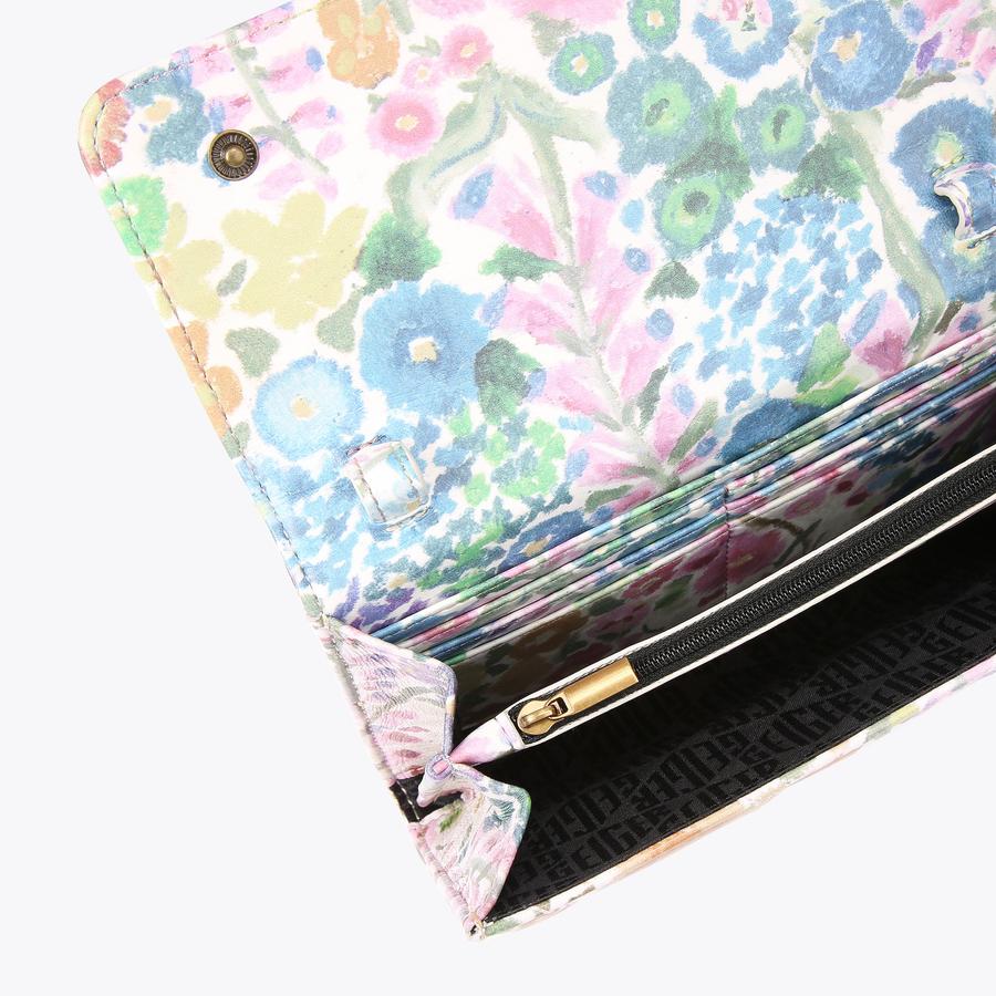 FC WALLET WITH CHAIN Floral Couture Wallet On Chain by KURT GEIGER