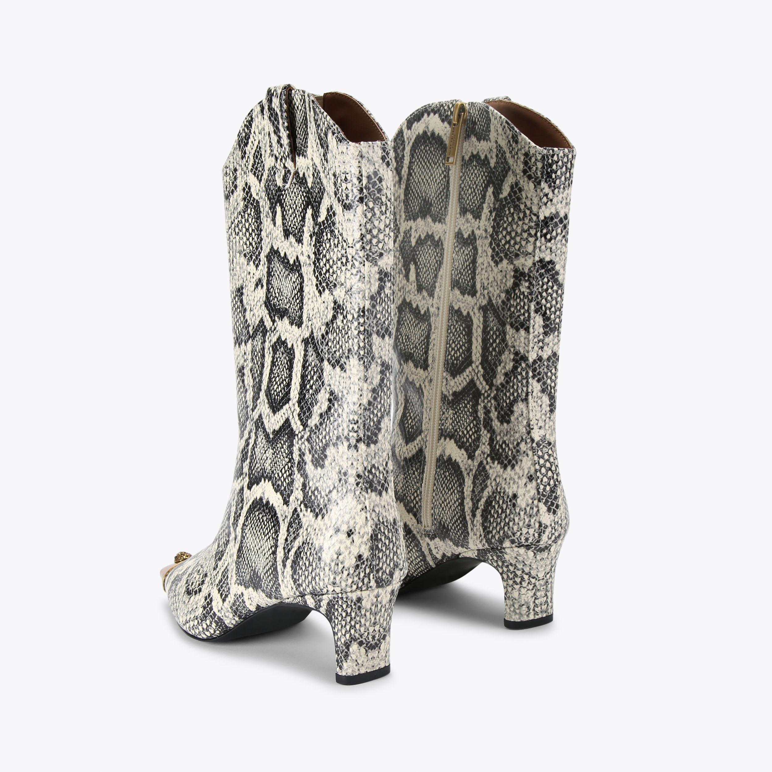 Kurt geiger snake boots hot sale
