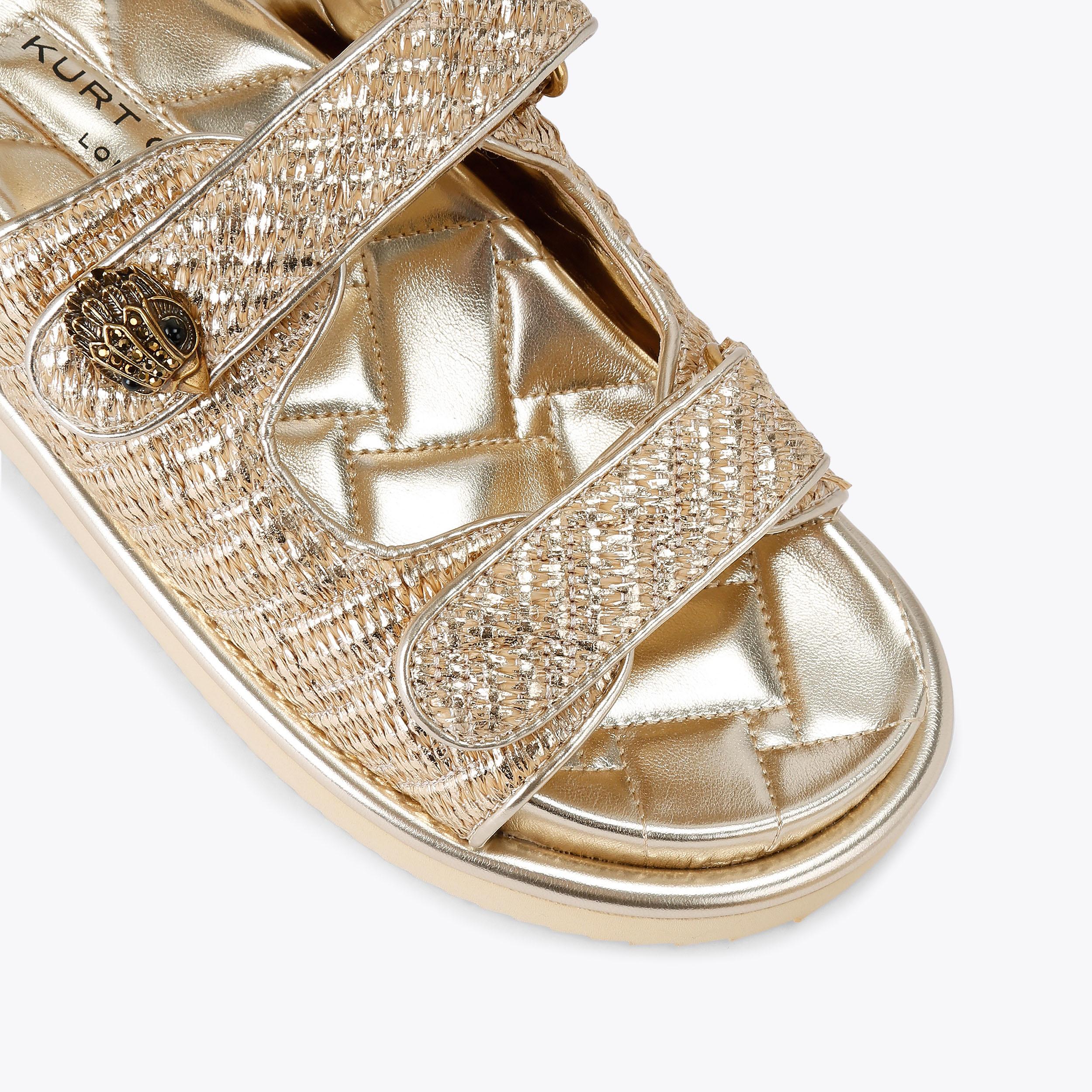 Kurt Geiger London ORSON - Sandali con plateau - blk other/multicolore