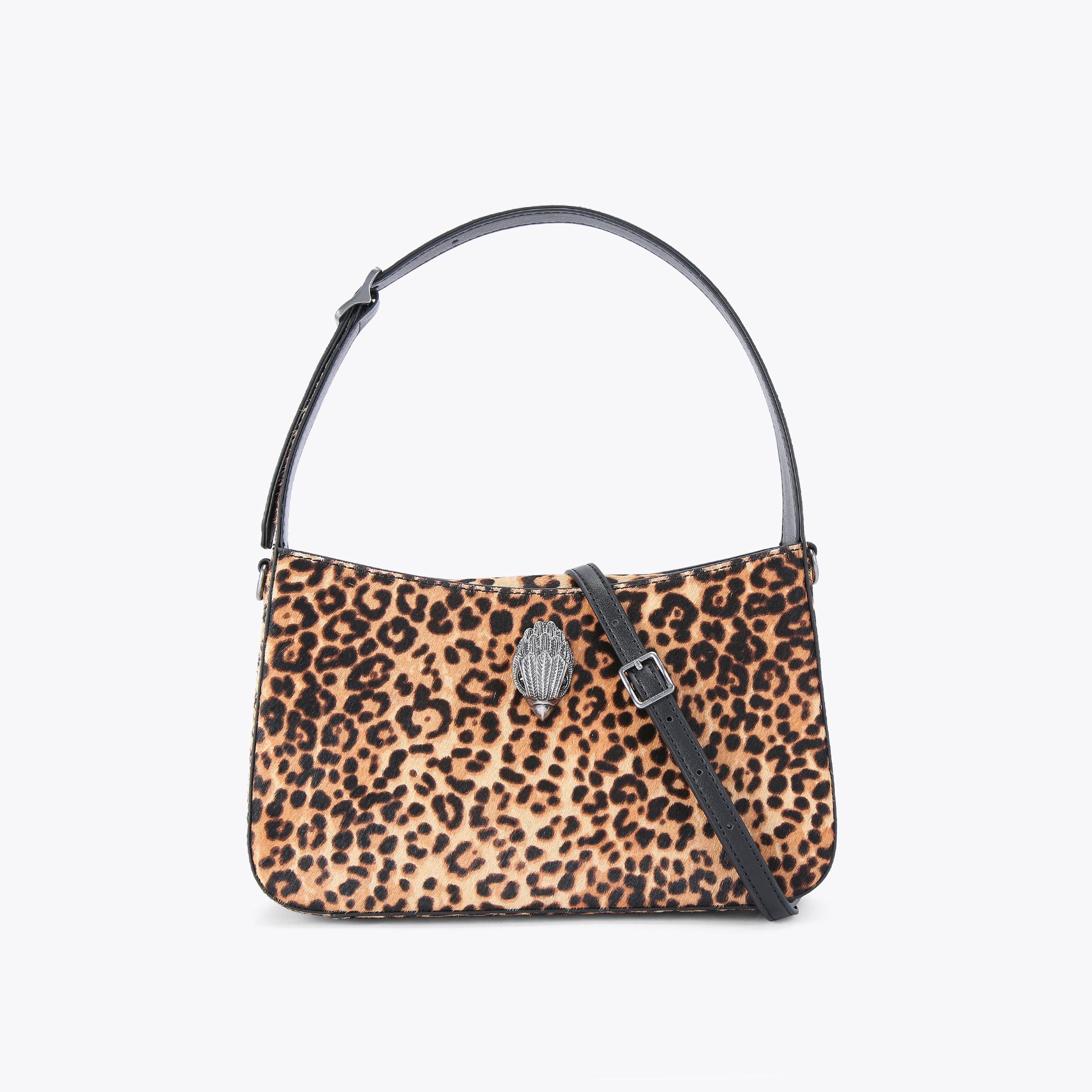 BOND SHOULDER BAG Leopard Printed Shoulder Purse by KURT