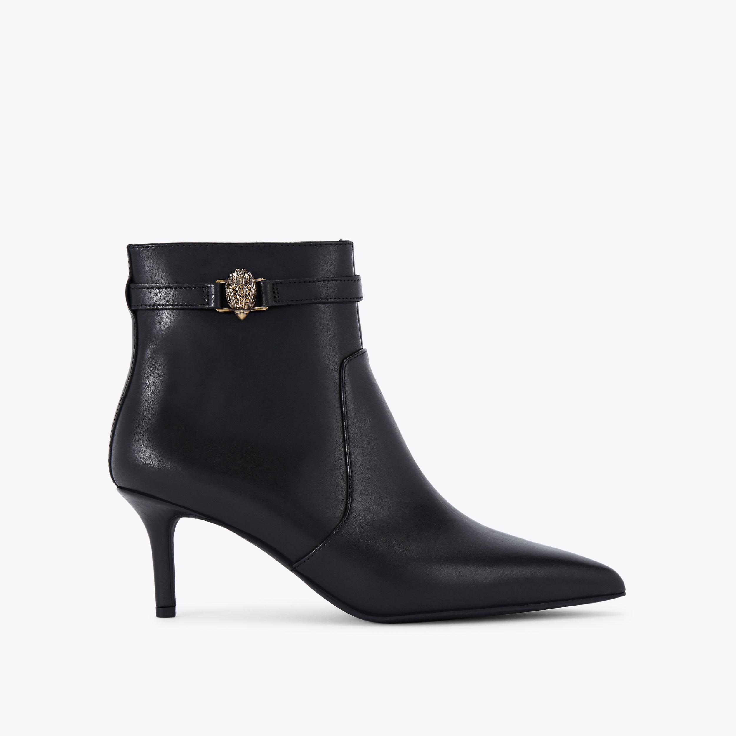 Kurt geiger black patent boots best sale