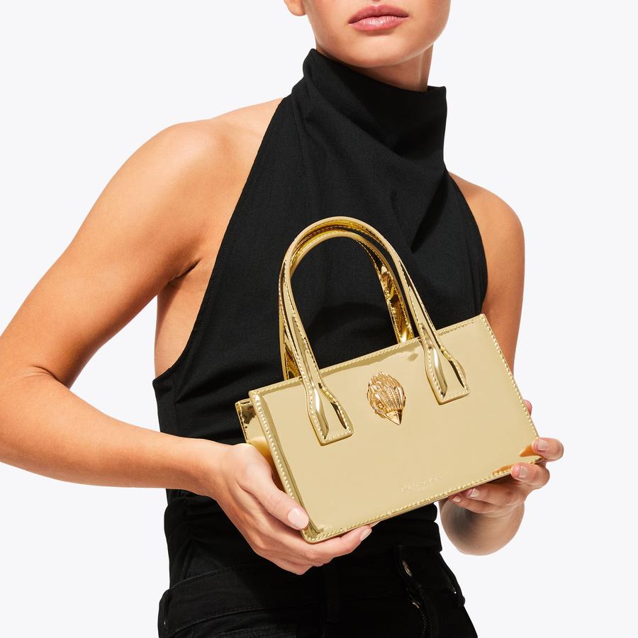 Mini gold handbag outlet