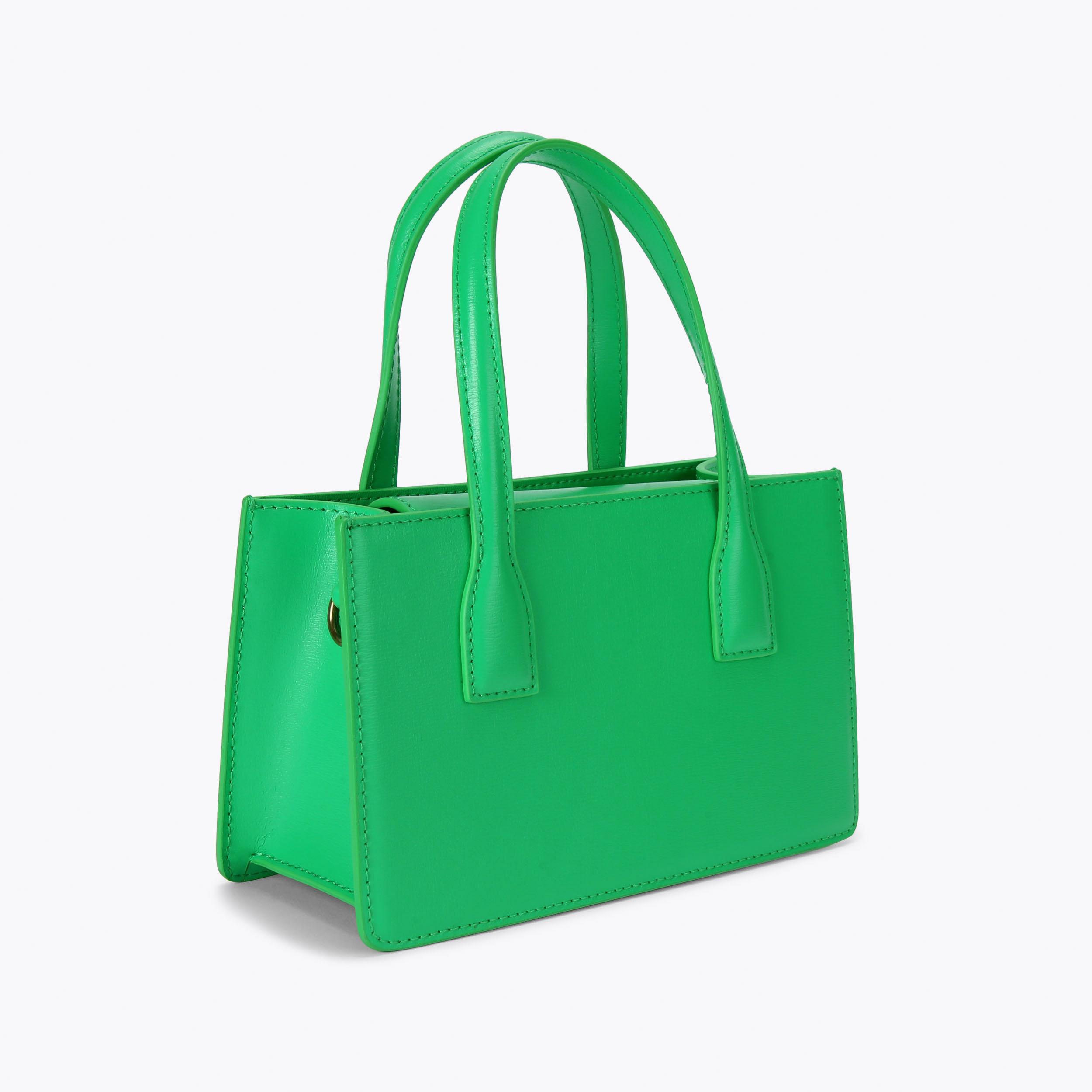 Green mini handbag best sale