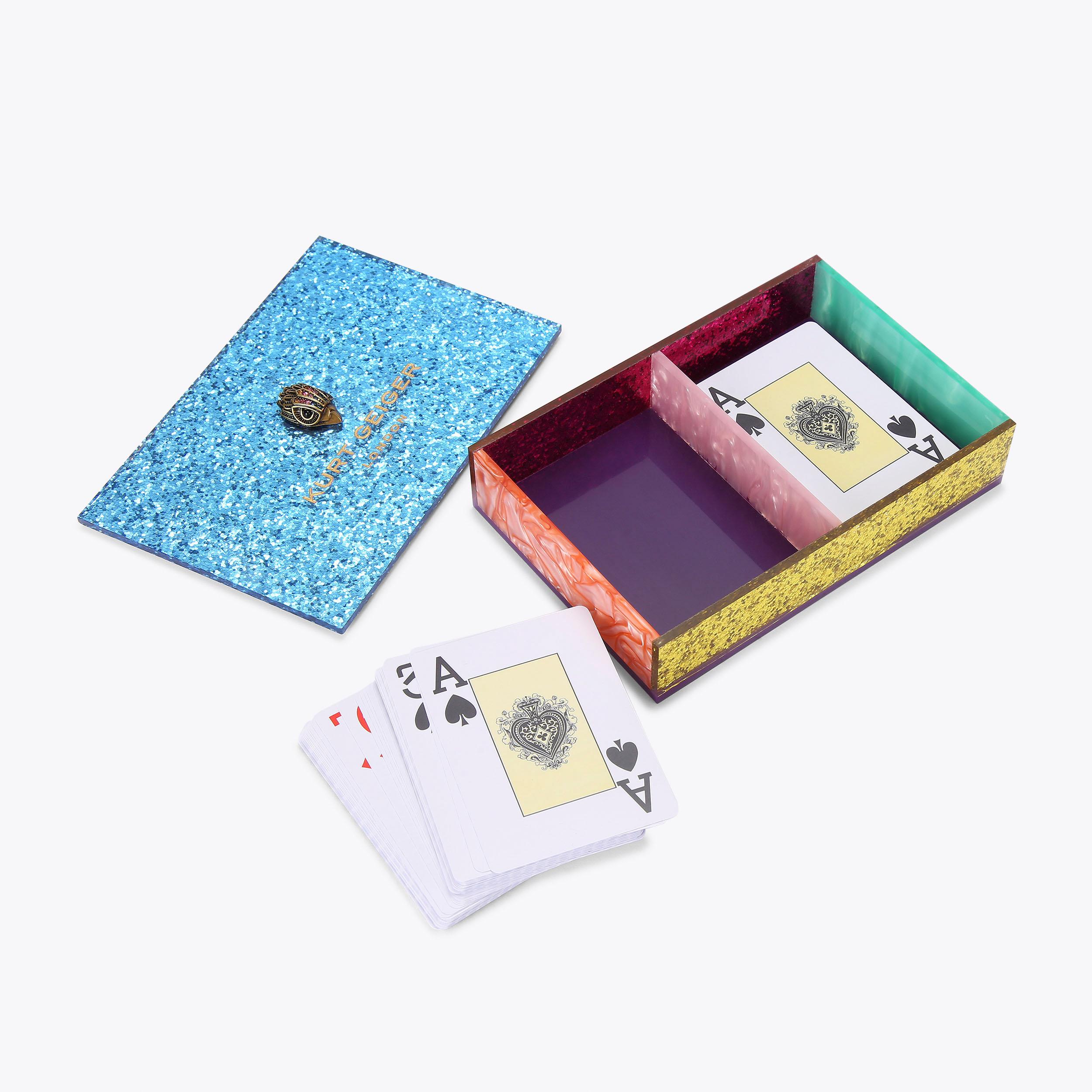 Global Playing Cards レッド・ブルーセット Bullet_Playing_Cards_Box_Rende
