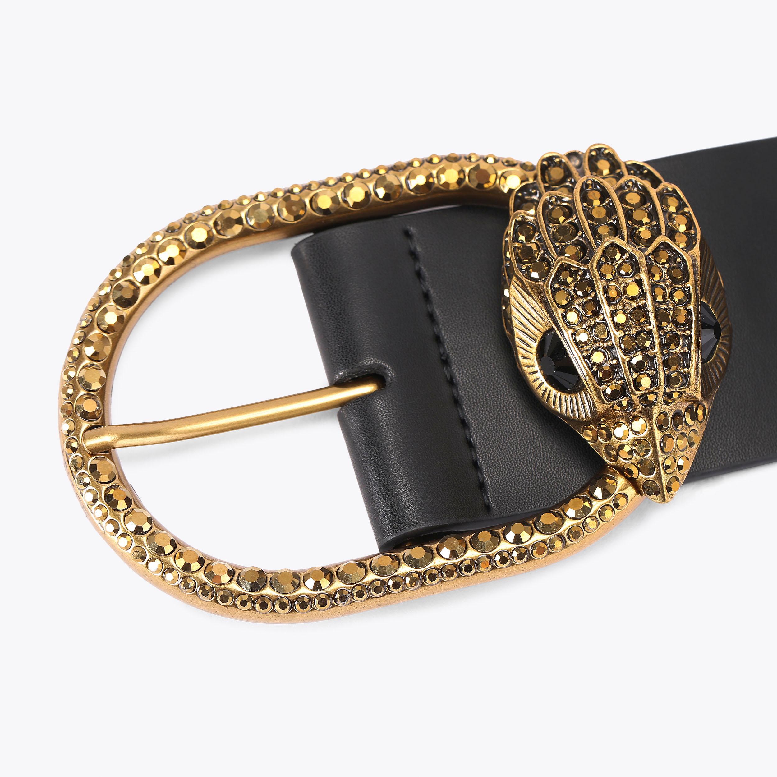 Gold color belt best sale