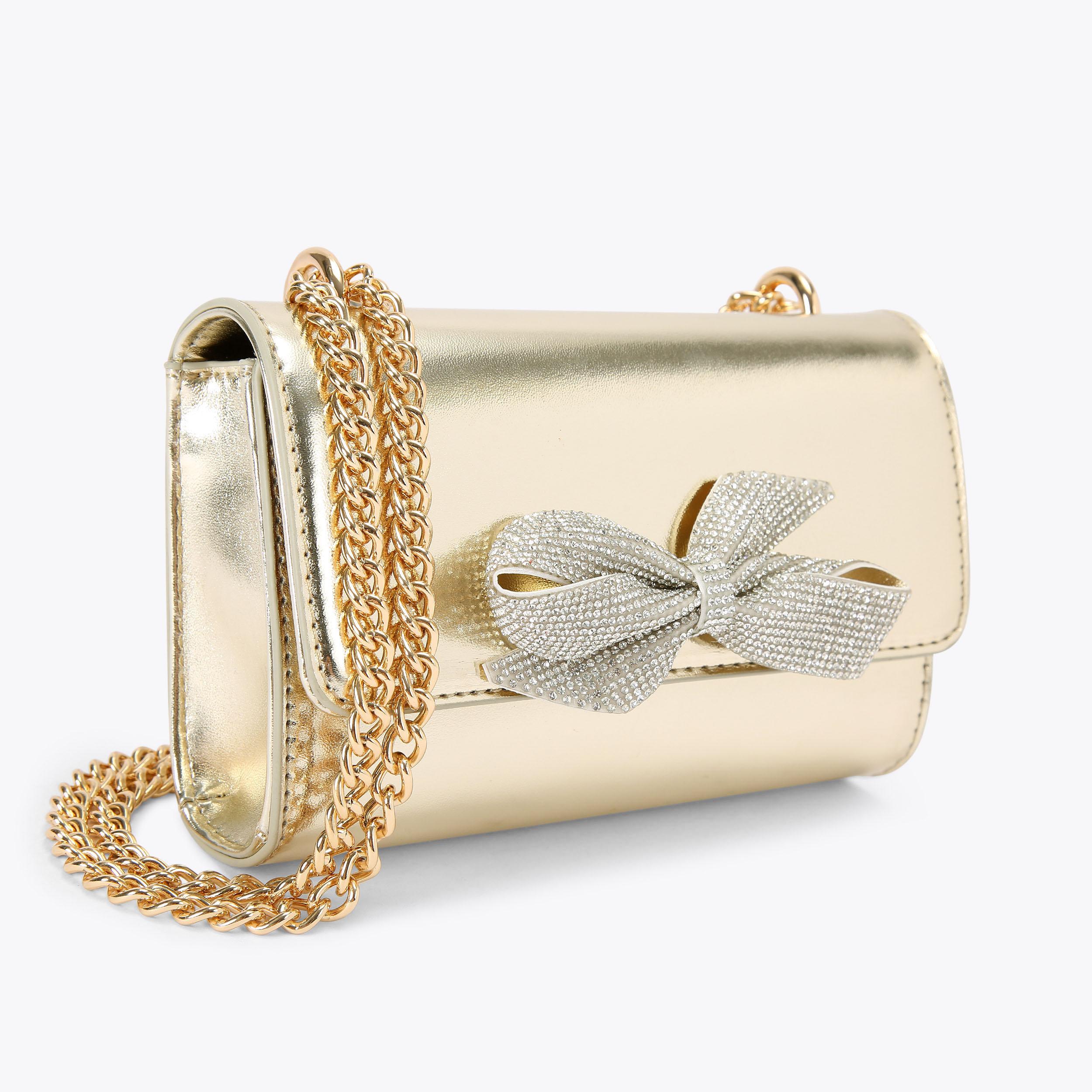ADORE CLUTCH Gold Metallic Clutch Bag by KG KURT GEIGER — free download