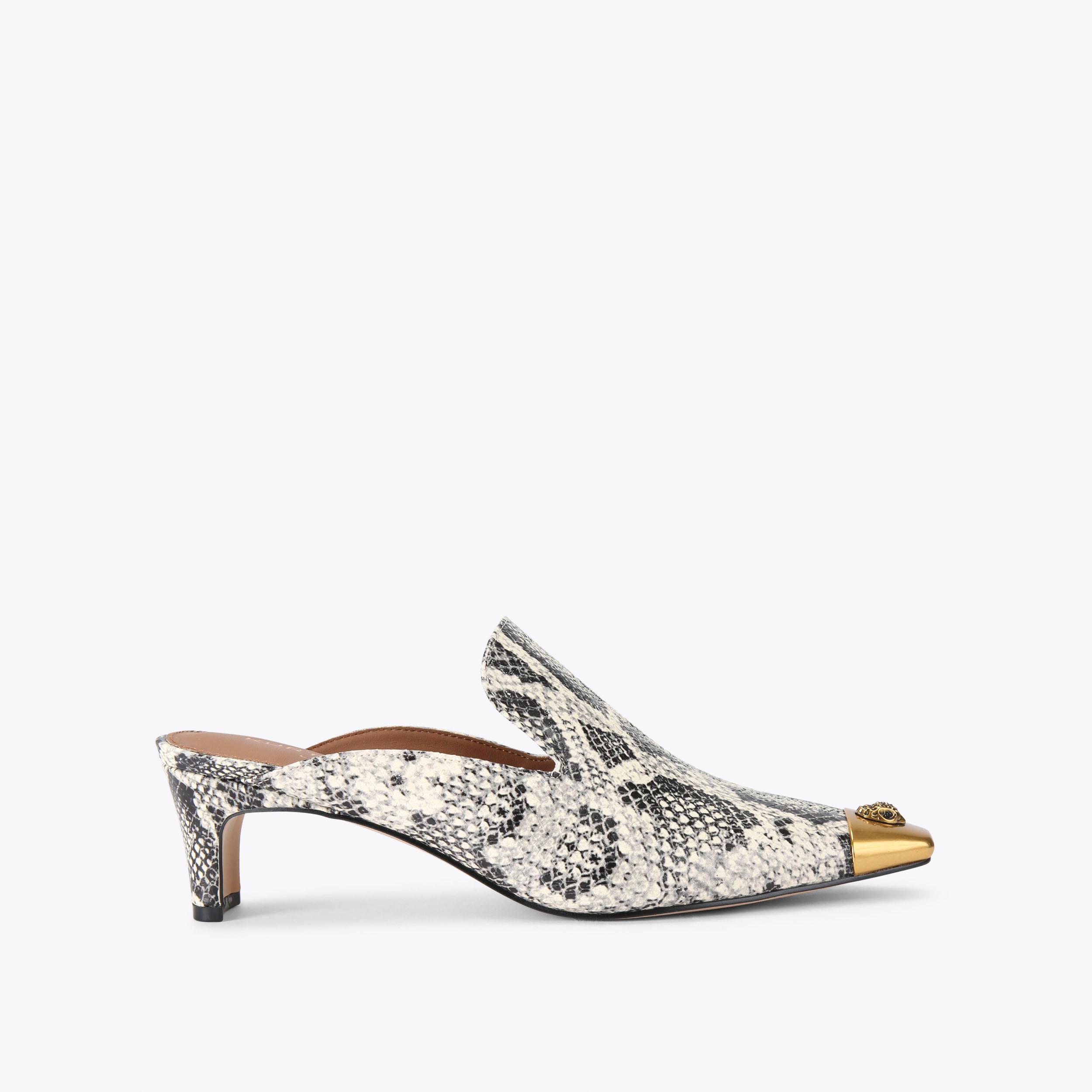 Mules snake print clearance