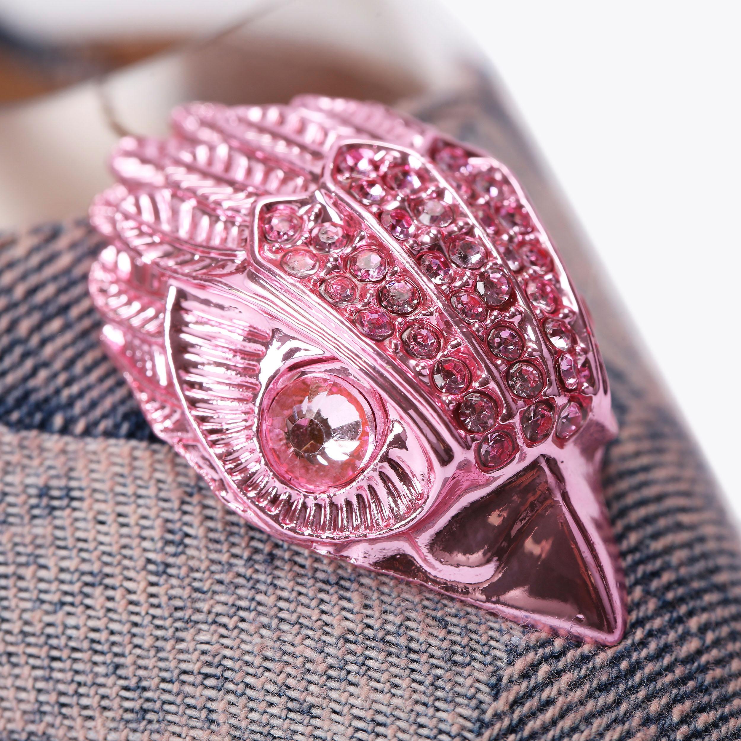 BELGRAVIA VINYL HIGH Pink Bleach Vinyl Heel by KURT GEIGER LONDON