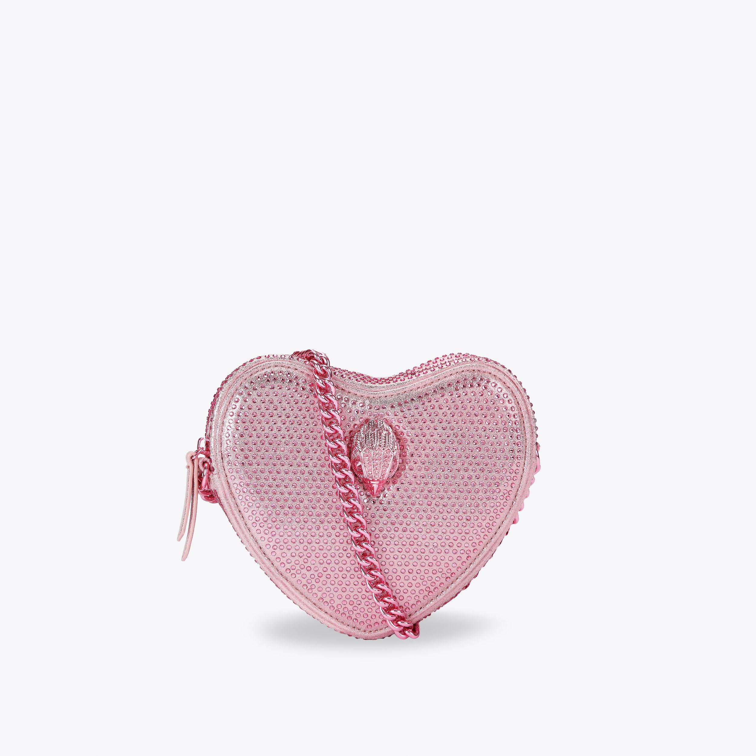 KENSINGTON HEART X BODY Pink Crystal Heart Purse by KURT