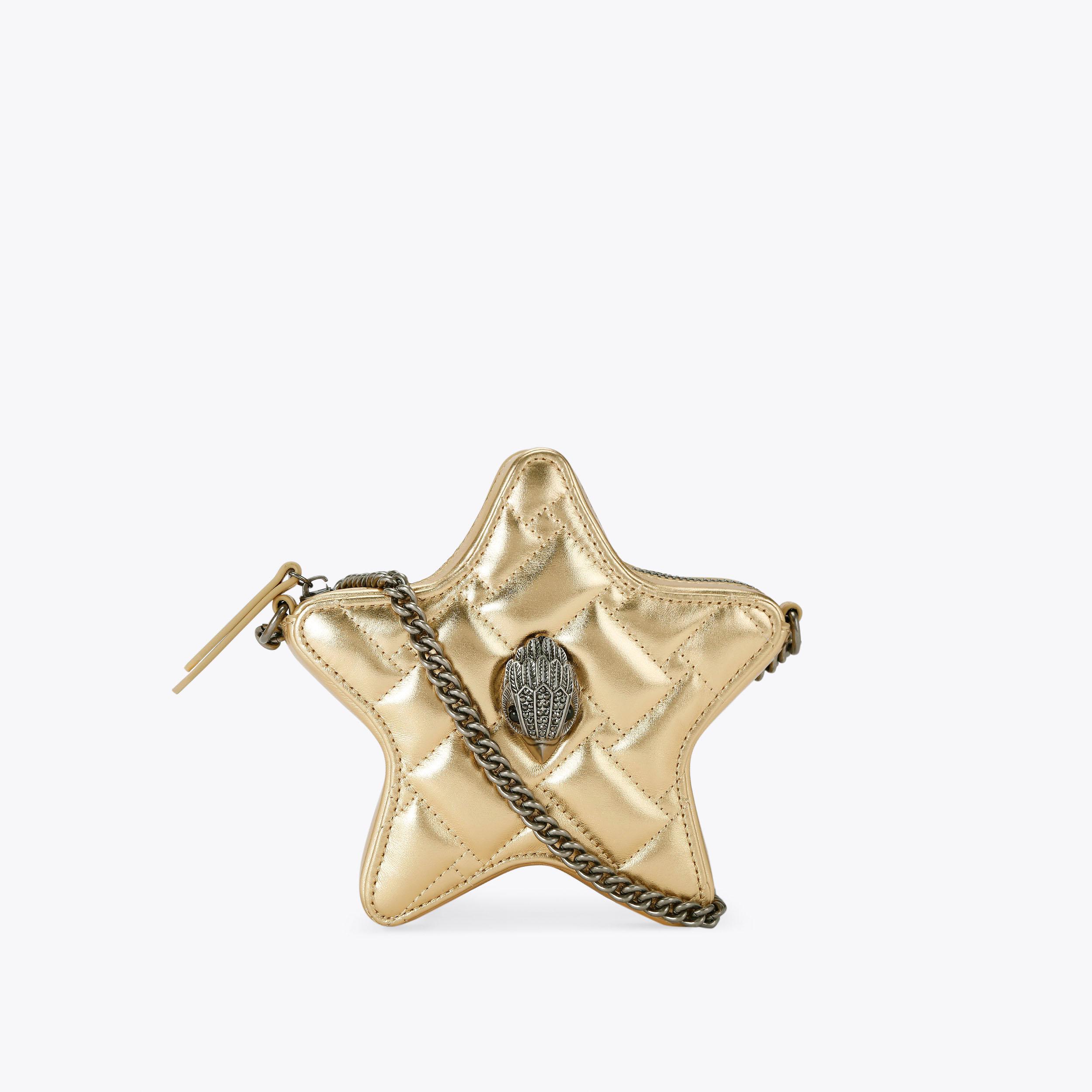 KENSINGTON STAR XBODY Gold Star Cross Body Purse by KURT GEIGER LONDON