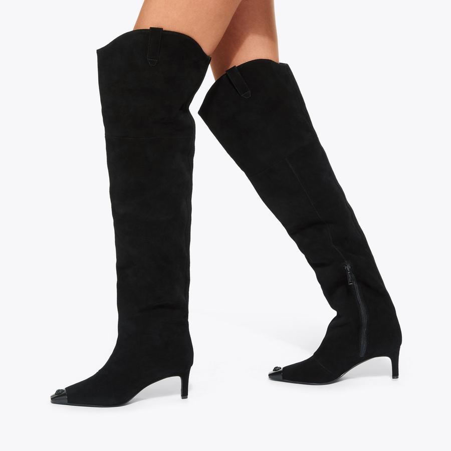 Otk black suede boots store