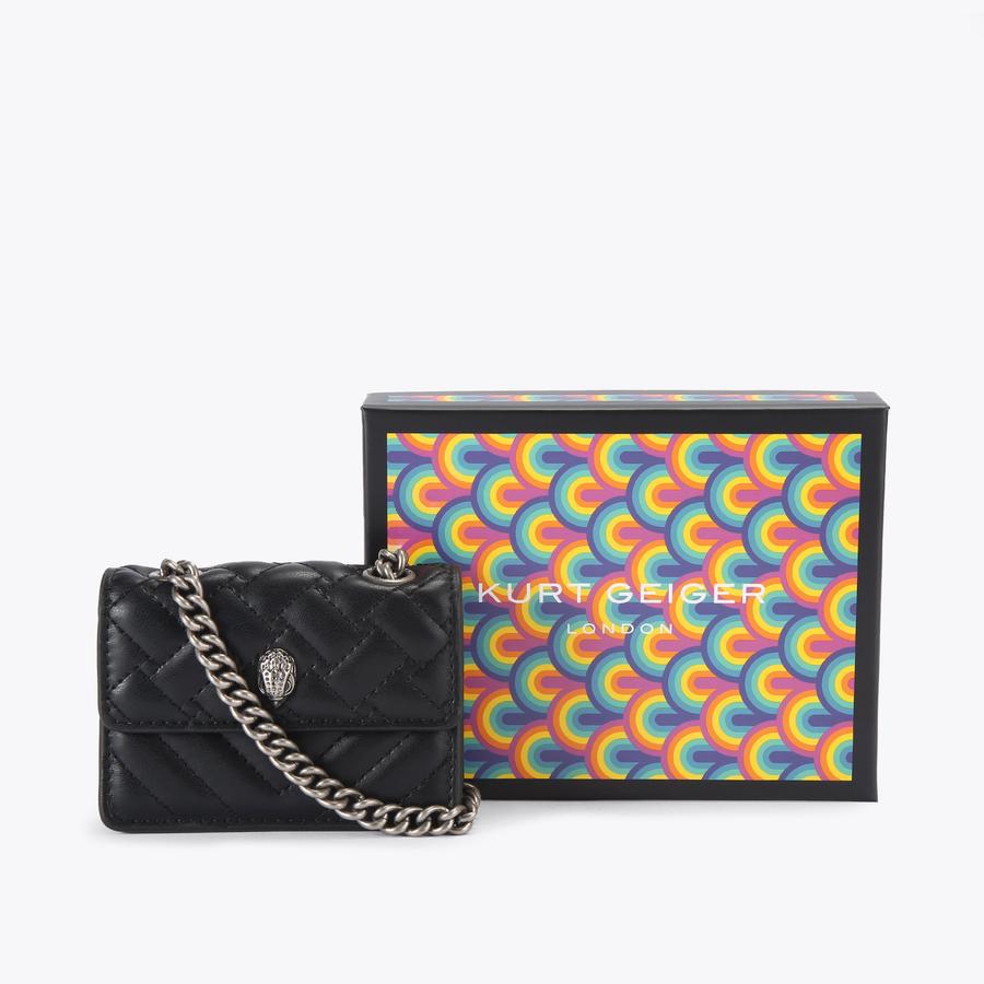 [NOTHING WRITTEN] Cross mini pouch (Wood black) ☆送料込☆ Nothing-written