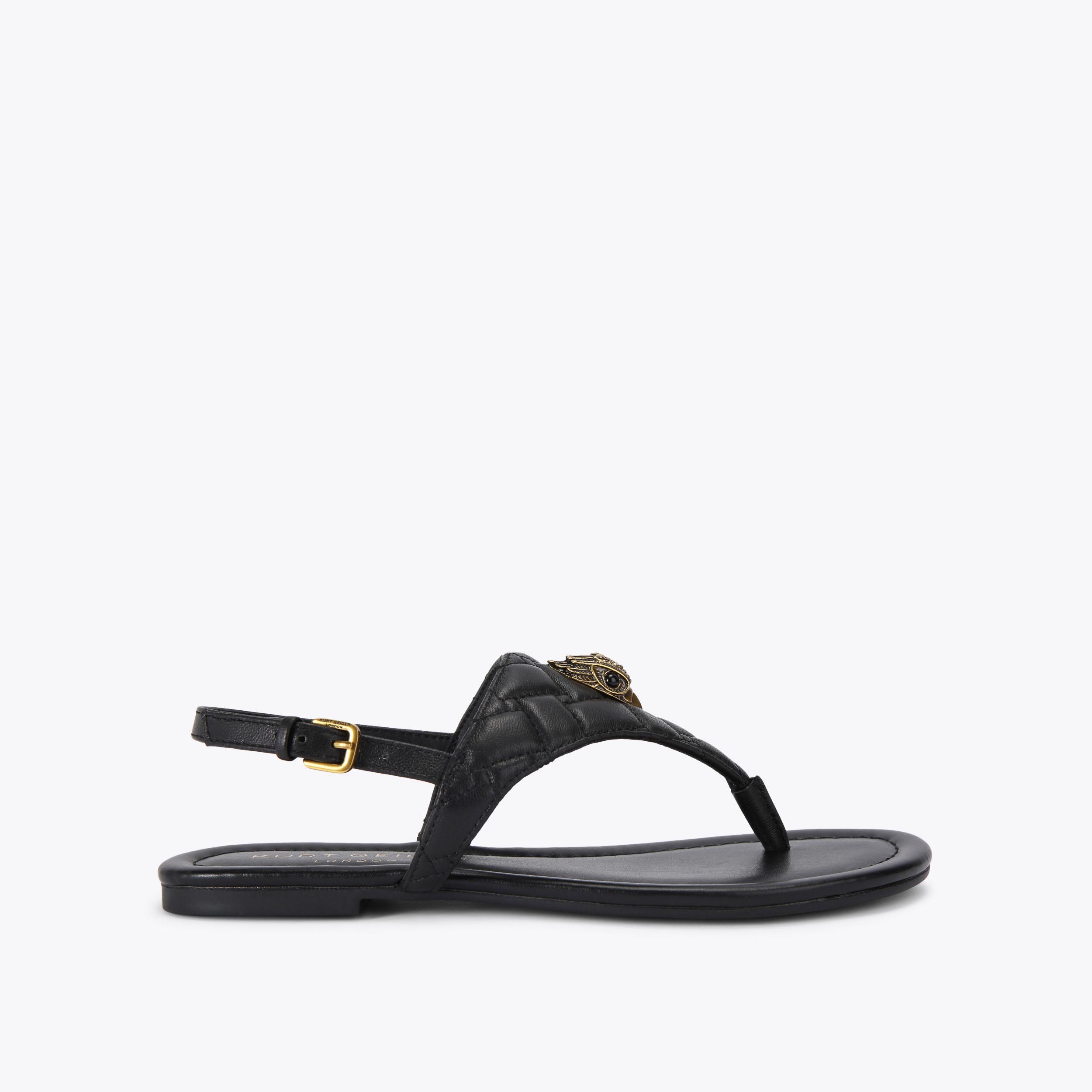 CC Slingback Black Leather 237500