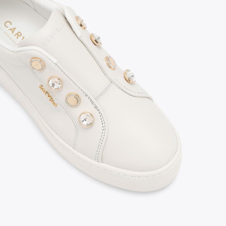 CONNECTED LACELESS COIN White Coin Trainer by CARVELA