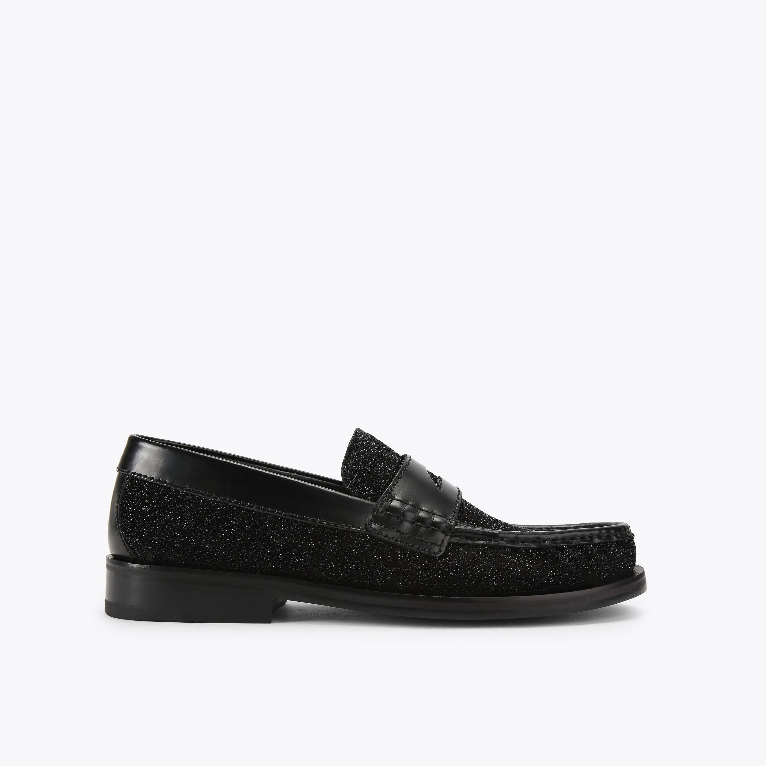 Kurt Geiger London Alistair Black Patent Leather Tassel Loafers Alistair Black Leather Loafers | Men main image 2