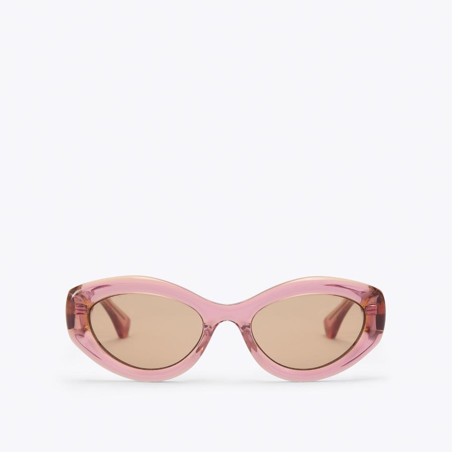 KENSINGTON SM CAT-EYE Pink Acetate Kensington Cat Eye Sunglasses