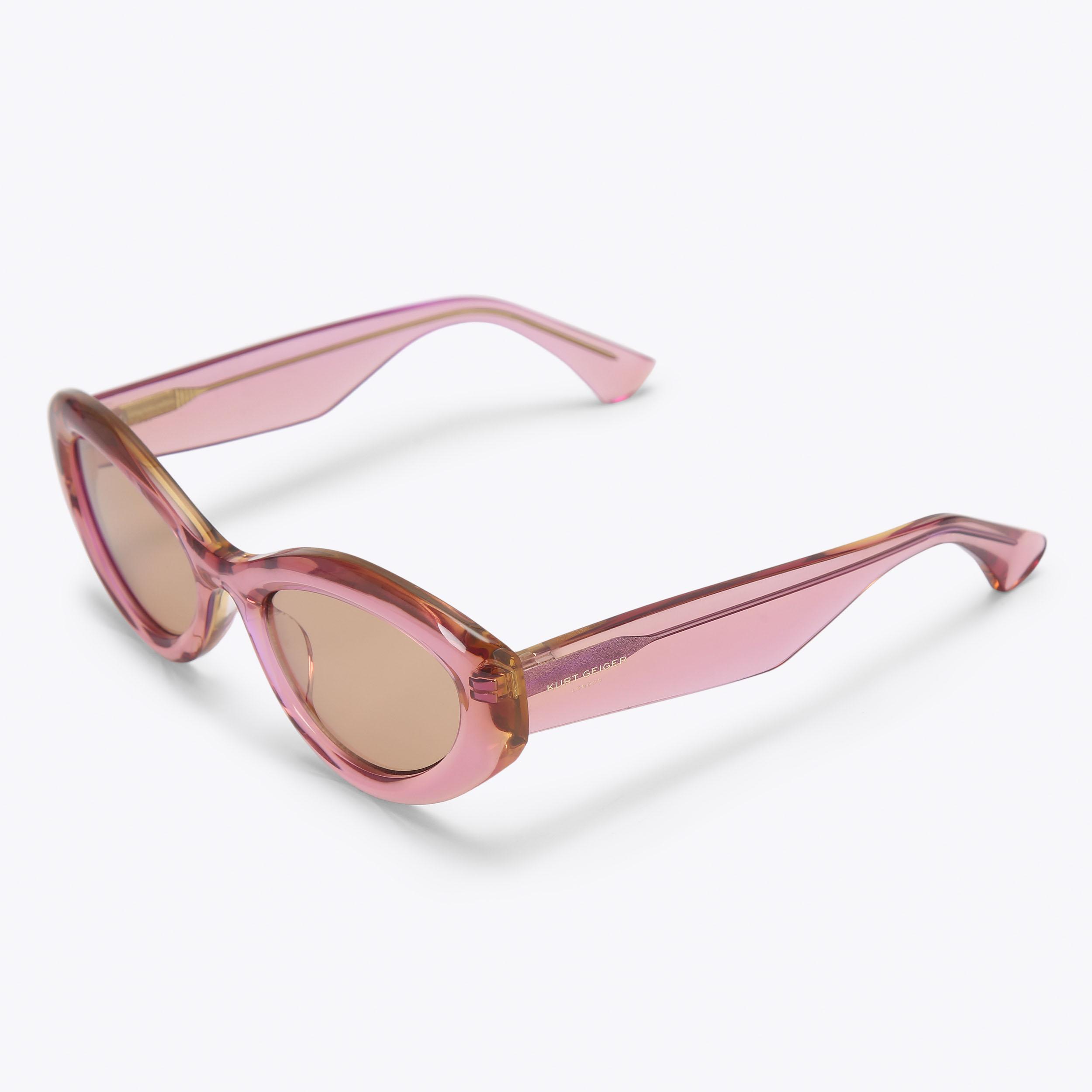 KENSINGTON SM CAT-EYE Pink Acetate Kensington Cat Eye  display picture 1