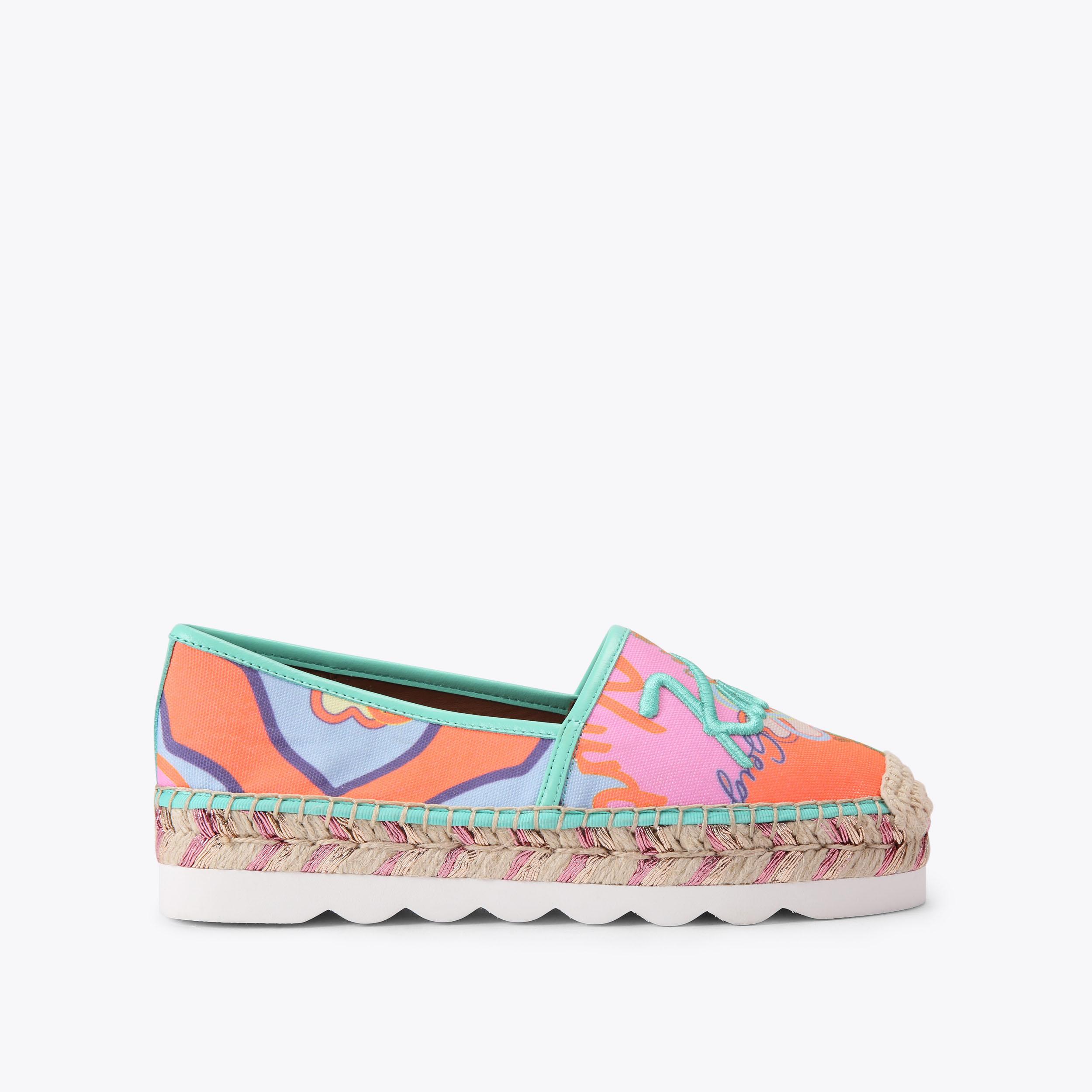 KG KURT GEIGER slip on espadrilles/ us 8.5 Flats, Loafers & Ballet Pumps for Women | Kurt Geiger main image 2