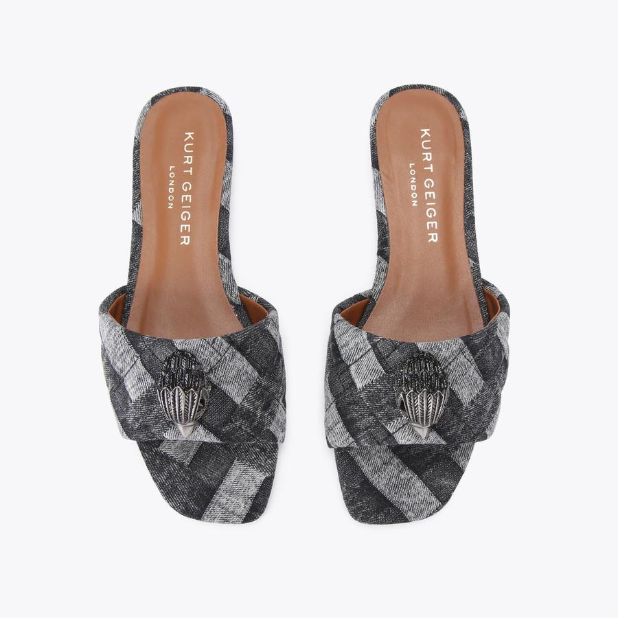 Kurt geiger flat sandals store