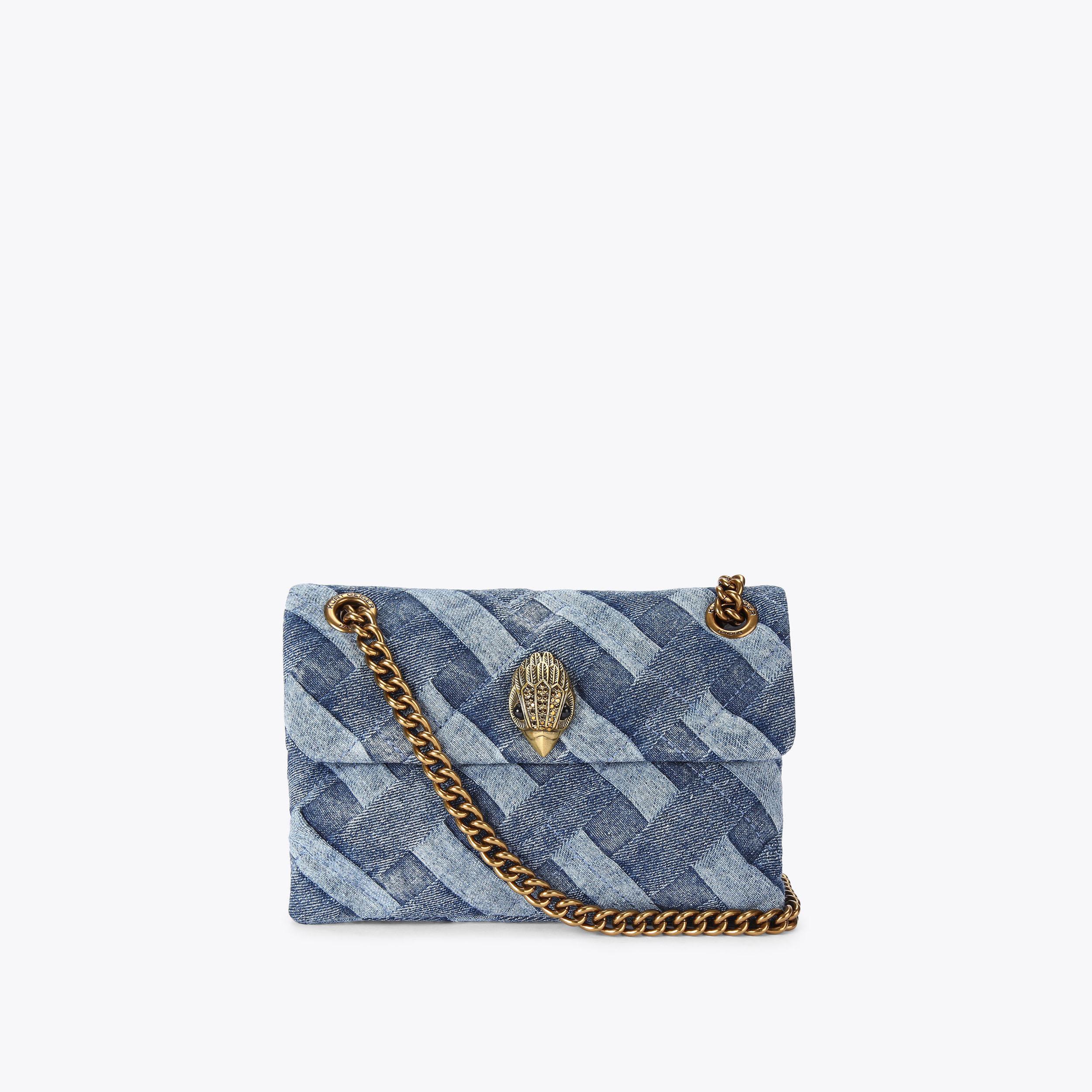 Kurt Geiger NWT Denim Hair Barette With Dustbag Micro Kensington Denim Mini Purse | Kurt Geiger main image 3