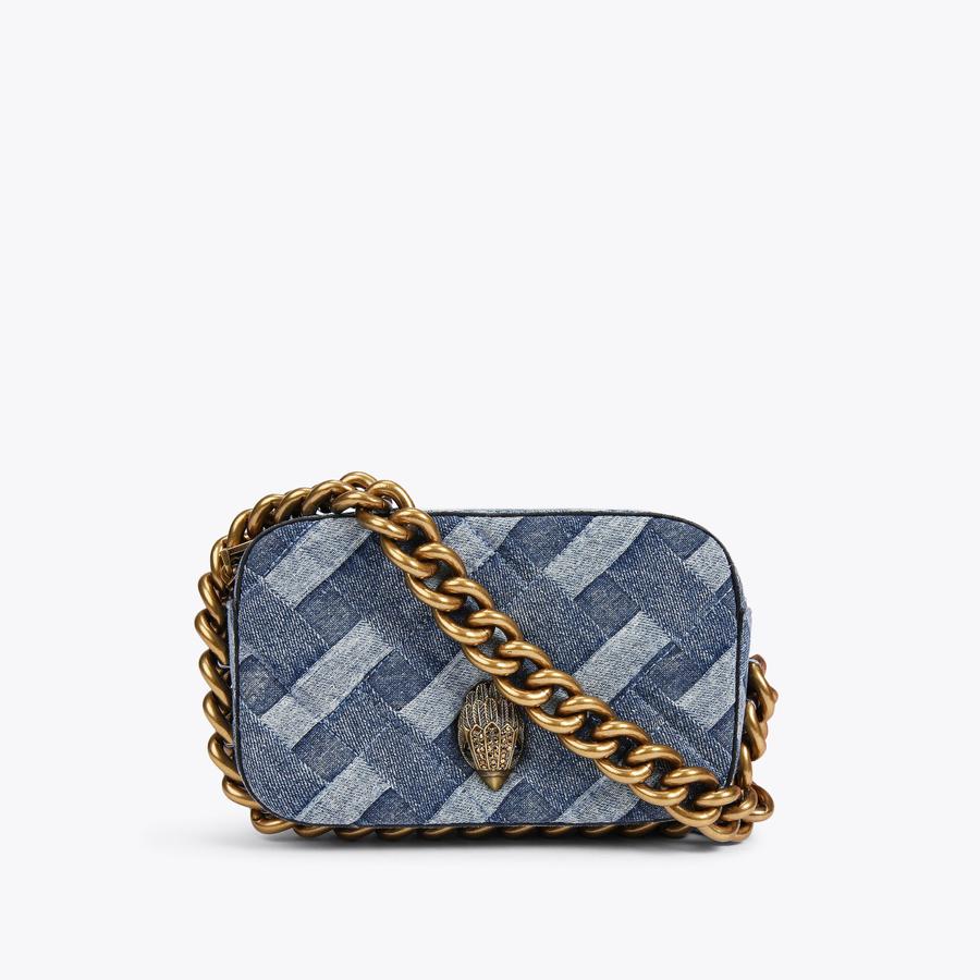 Denim quilted bag hot sale