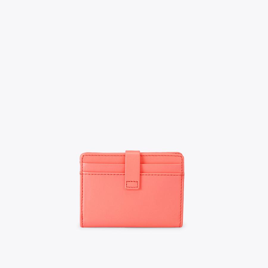 ☆【レネカオヴィラ】ビジュー＆ストーンPINKゴールドレザーミュール22.5㎝☆ MULTI CARD SHOREDITCH Salmon Pink Purse by Kurt Geiger London