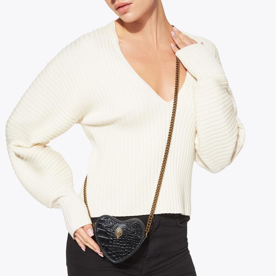 Kurt geiger croc bag clearance