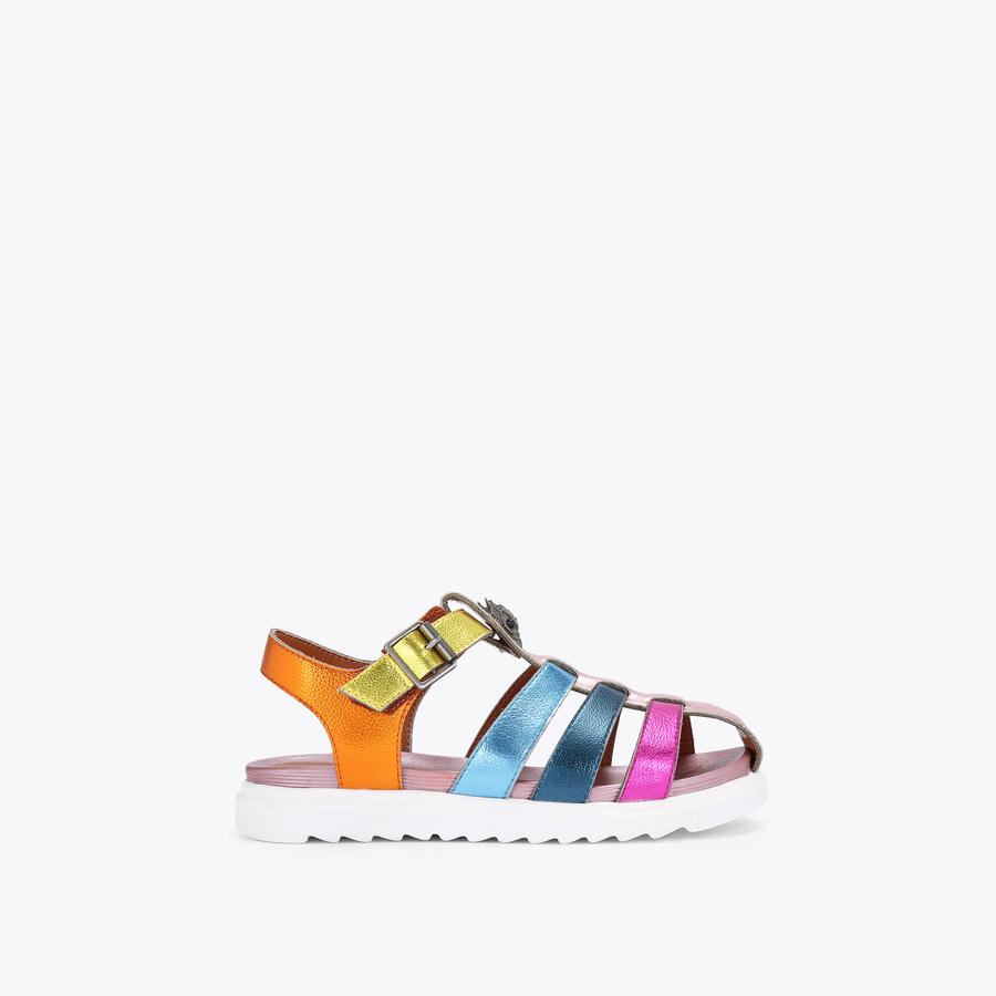 希少　RAINBOW SANDALS × AMSTERDAM WETSUITS MINI FISHERMAN Rainbow Sandals by KURT GEIGER LONDON