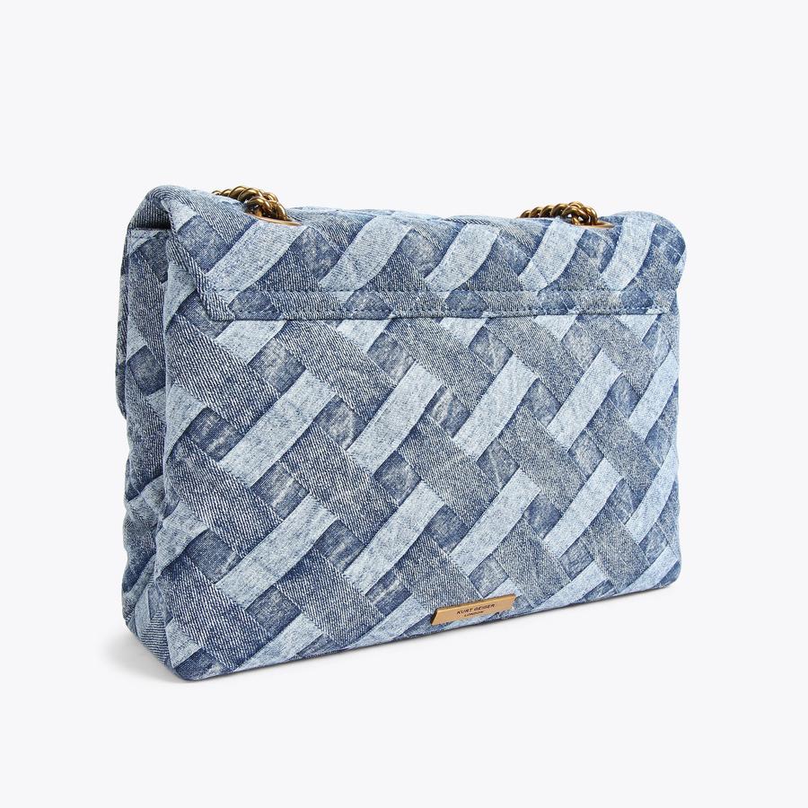 Kurt geiger blue bag store