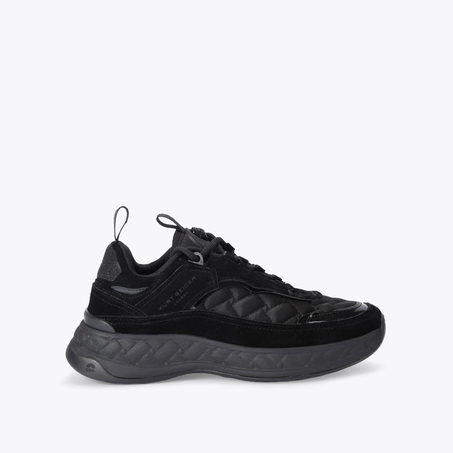 KENSINGTON SNEAKER Black Kensington Sneaker by KURT GEIGER