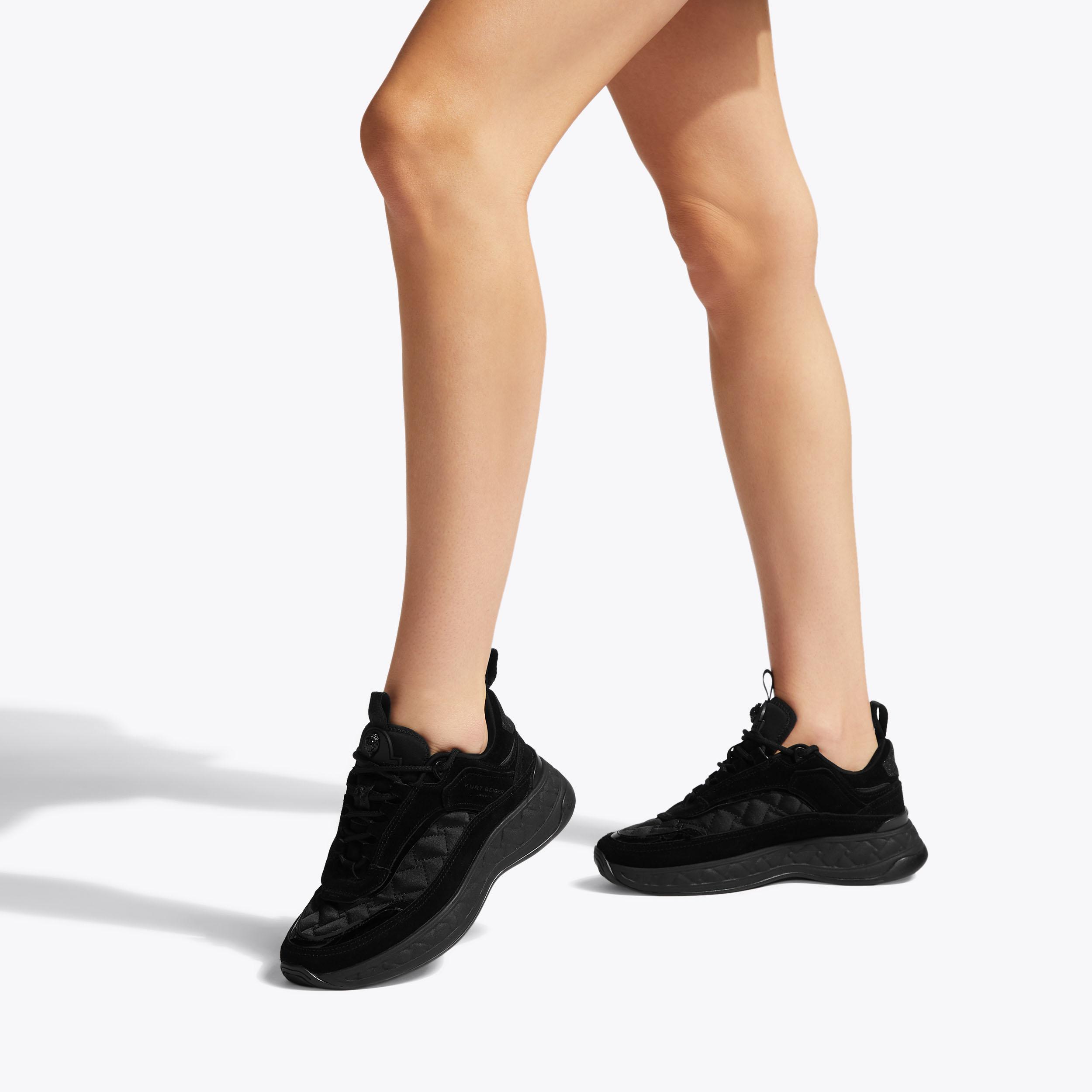 KENSINGTON SNEAKER Black Kensington Sneaker by KURT GEIGER