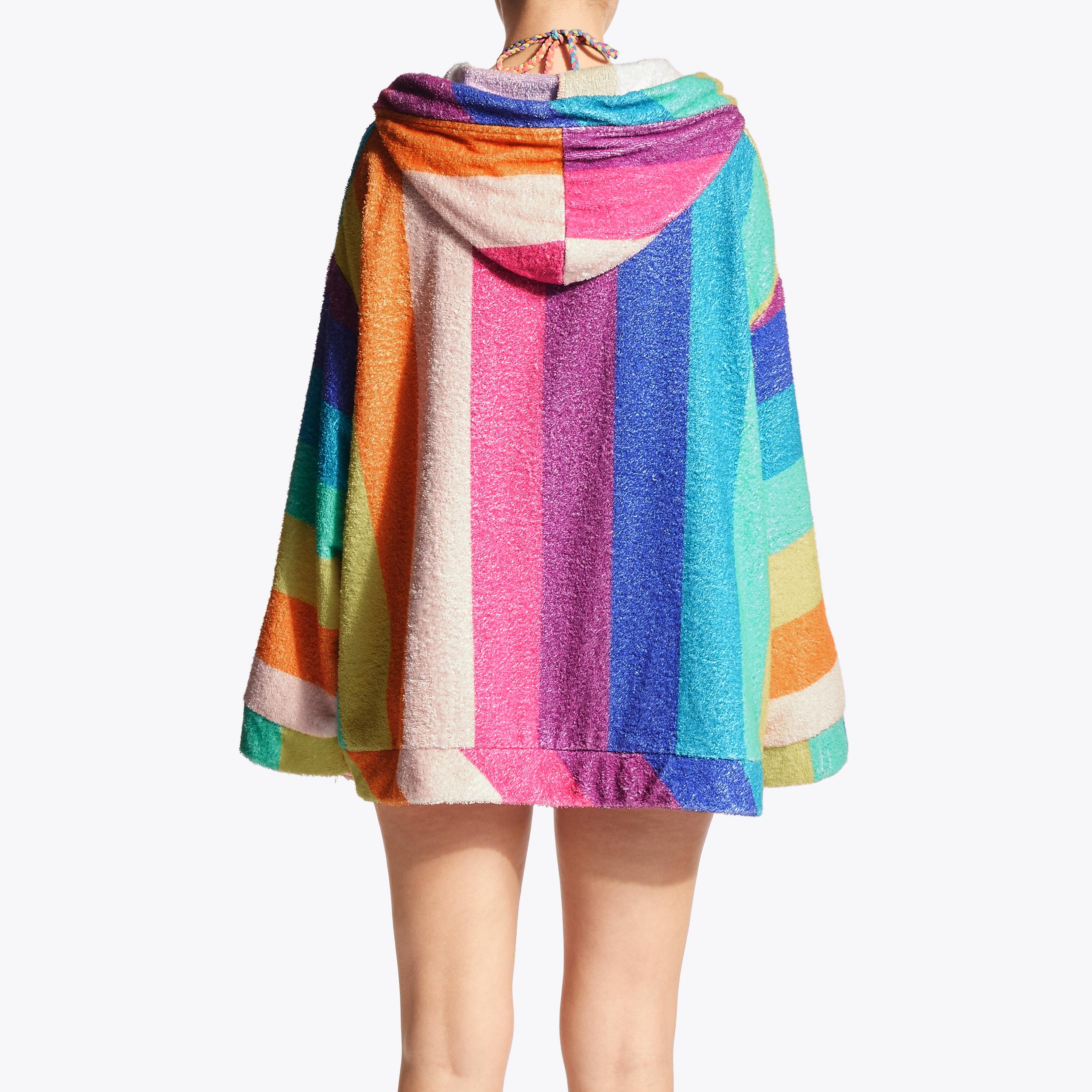 TERRY RAINBOW HOODIE Stripe Hoodie by KURT GEIGER LONDON