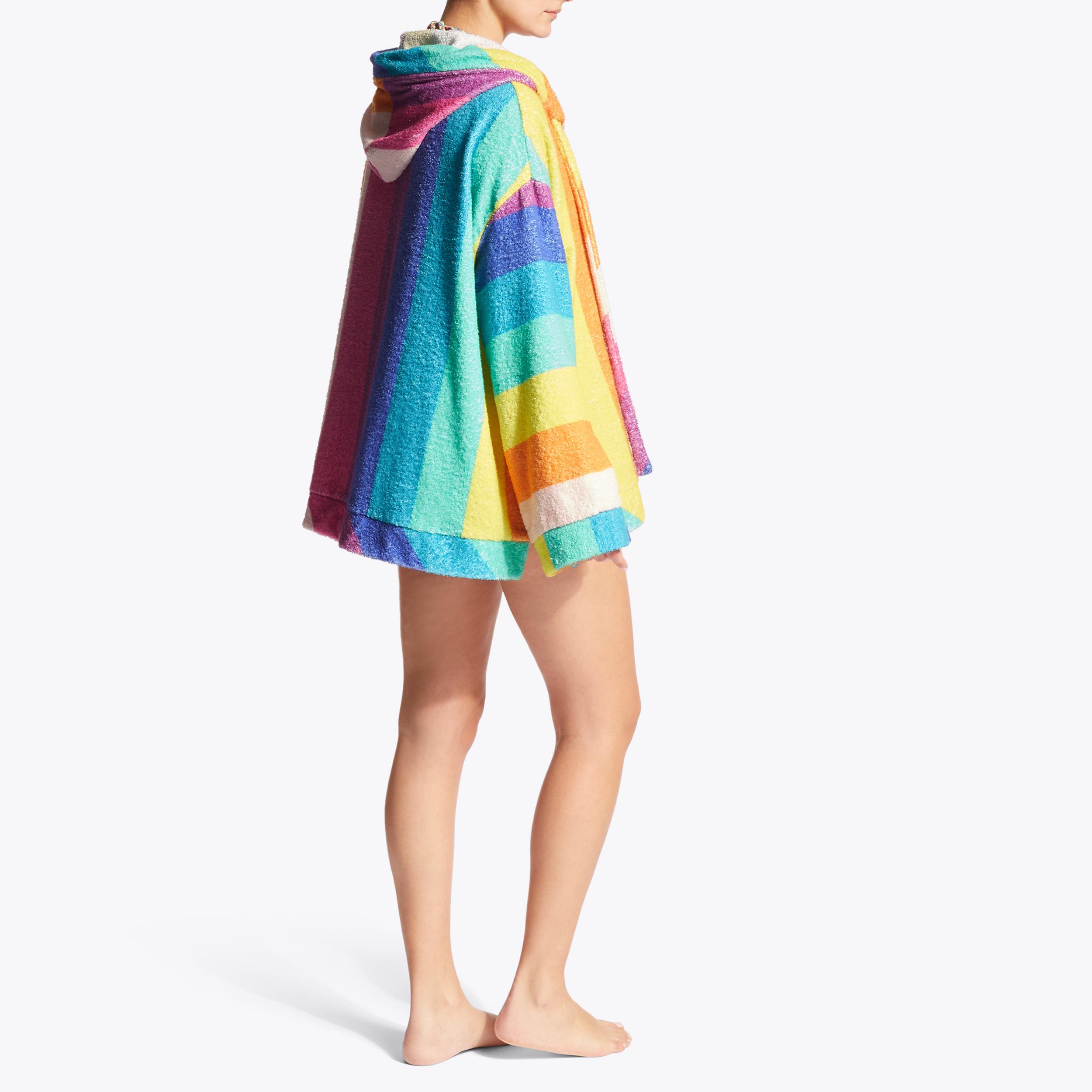 TERRY RAINBOW HOODIE Stripe Hoodie by KURT GEIGER LONDON